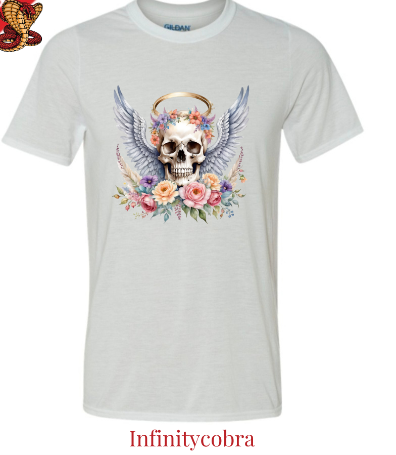  SKULL ANGELS WITH WINGS.