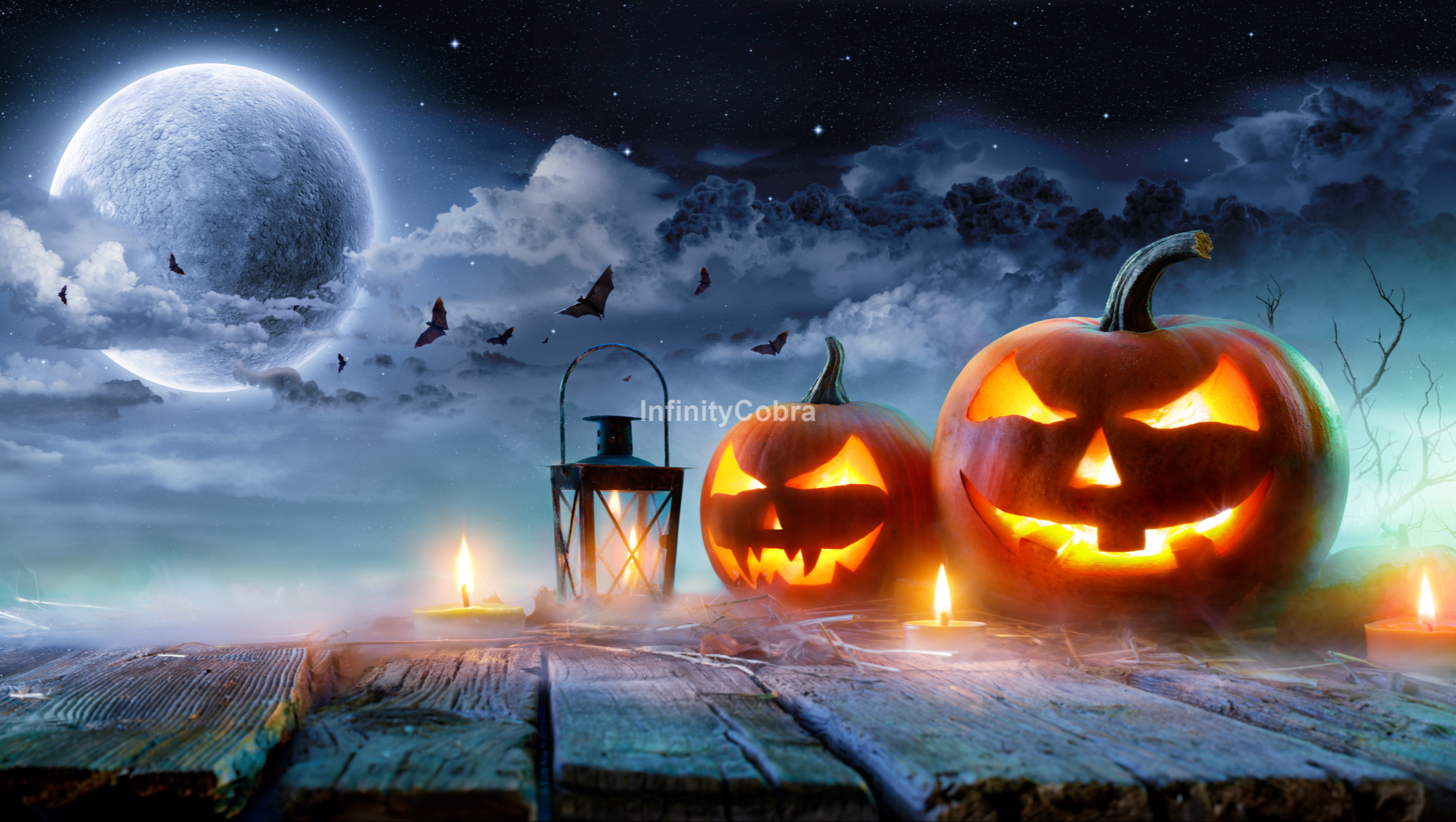 Halloween Moon/Lune. (CUSTOMABLE/PERSONNALISABLE)