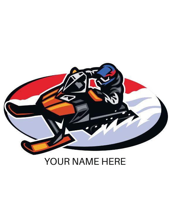snowmobile/motoneige customable/personnalisable