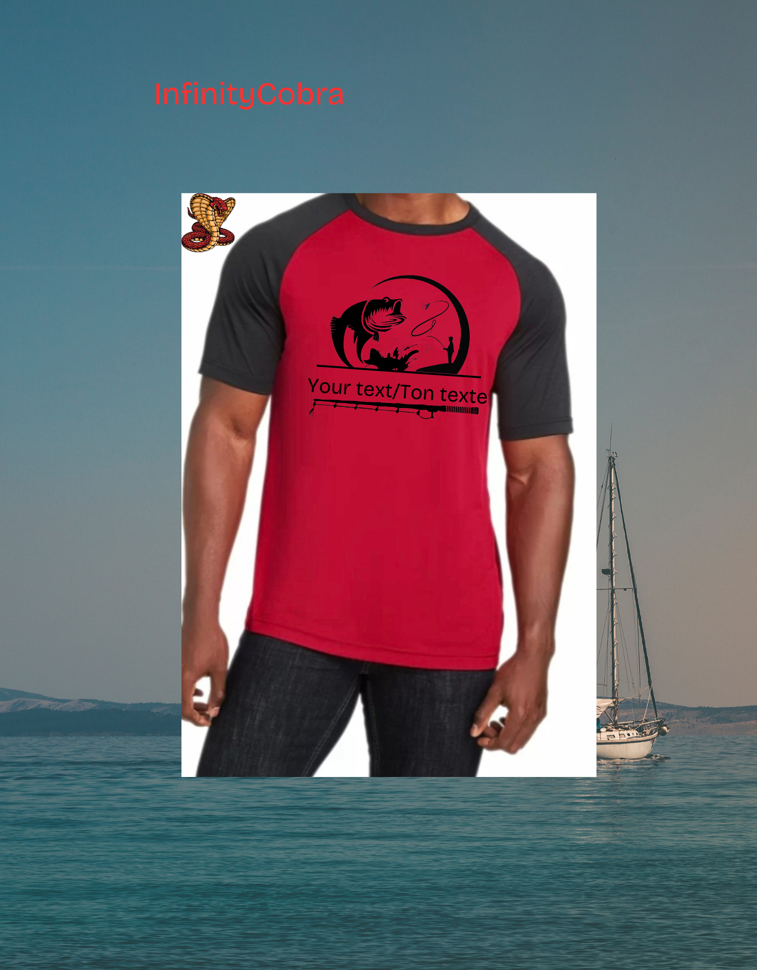 FISHING/PÊCHE  custmable/personnalsable