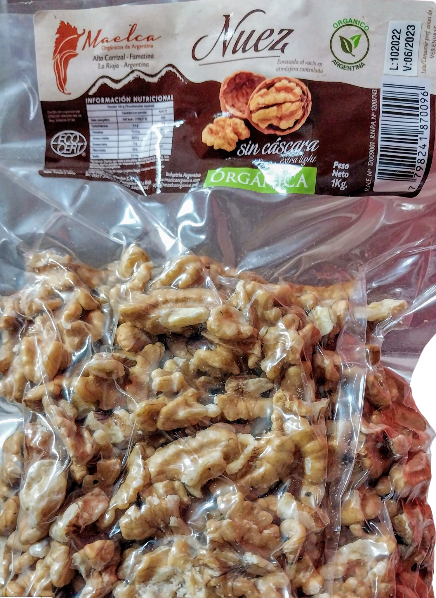 Nueces mariposa Maelca 