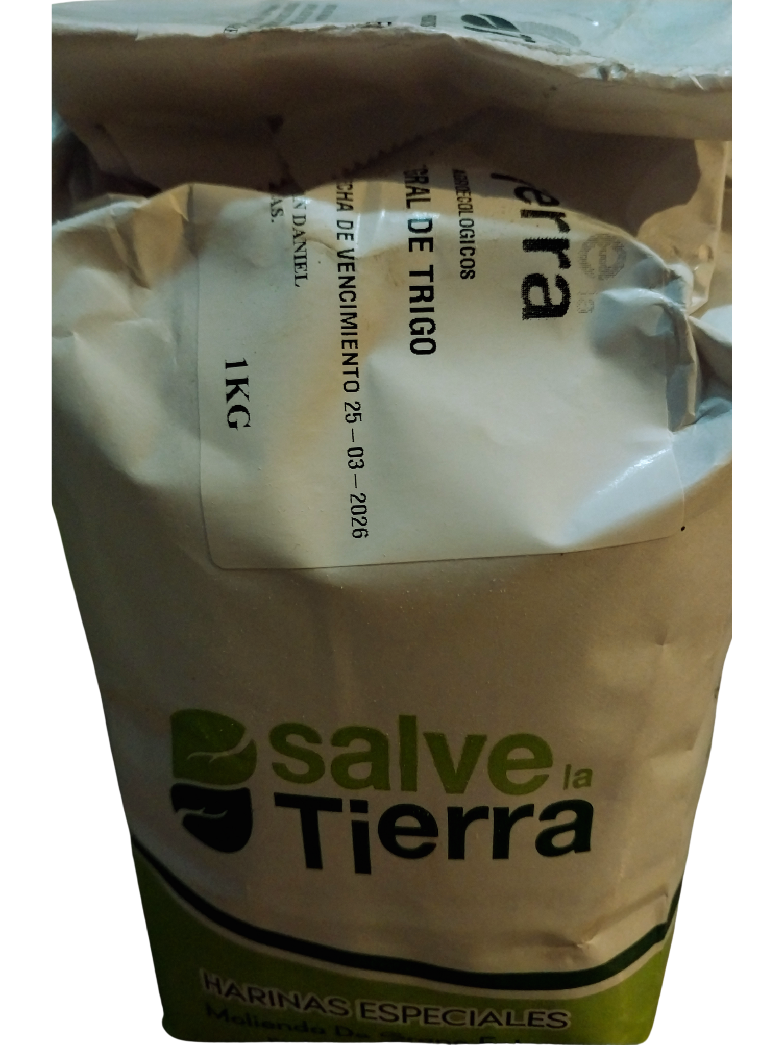 Harina Integral de Trigo Salve La Tierra 