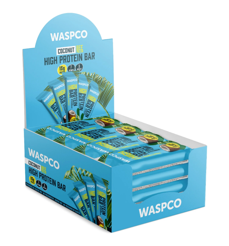 Waspco Coconut High Protein Bar 240 szt.