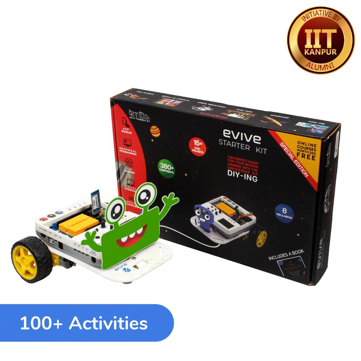 evive Starter Kit: The Ultimate Electronics & Coding Lab in Your Hands