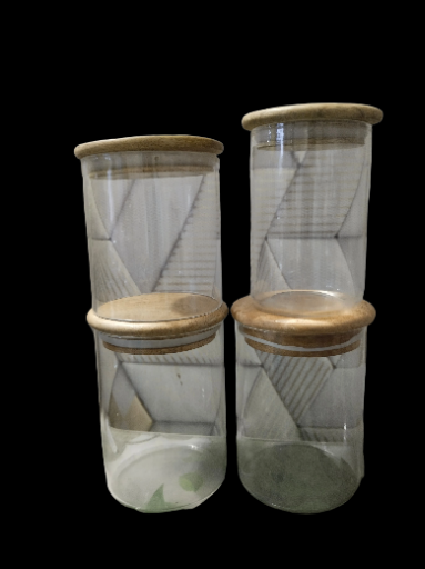glass jar with lid