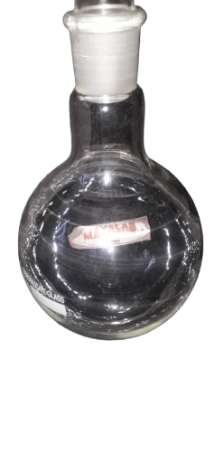 borosilicate glass boiling flask