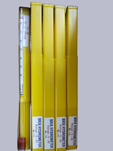 glass brix hydrometer 0-30