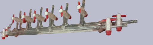 borosilicate glass manifold