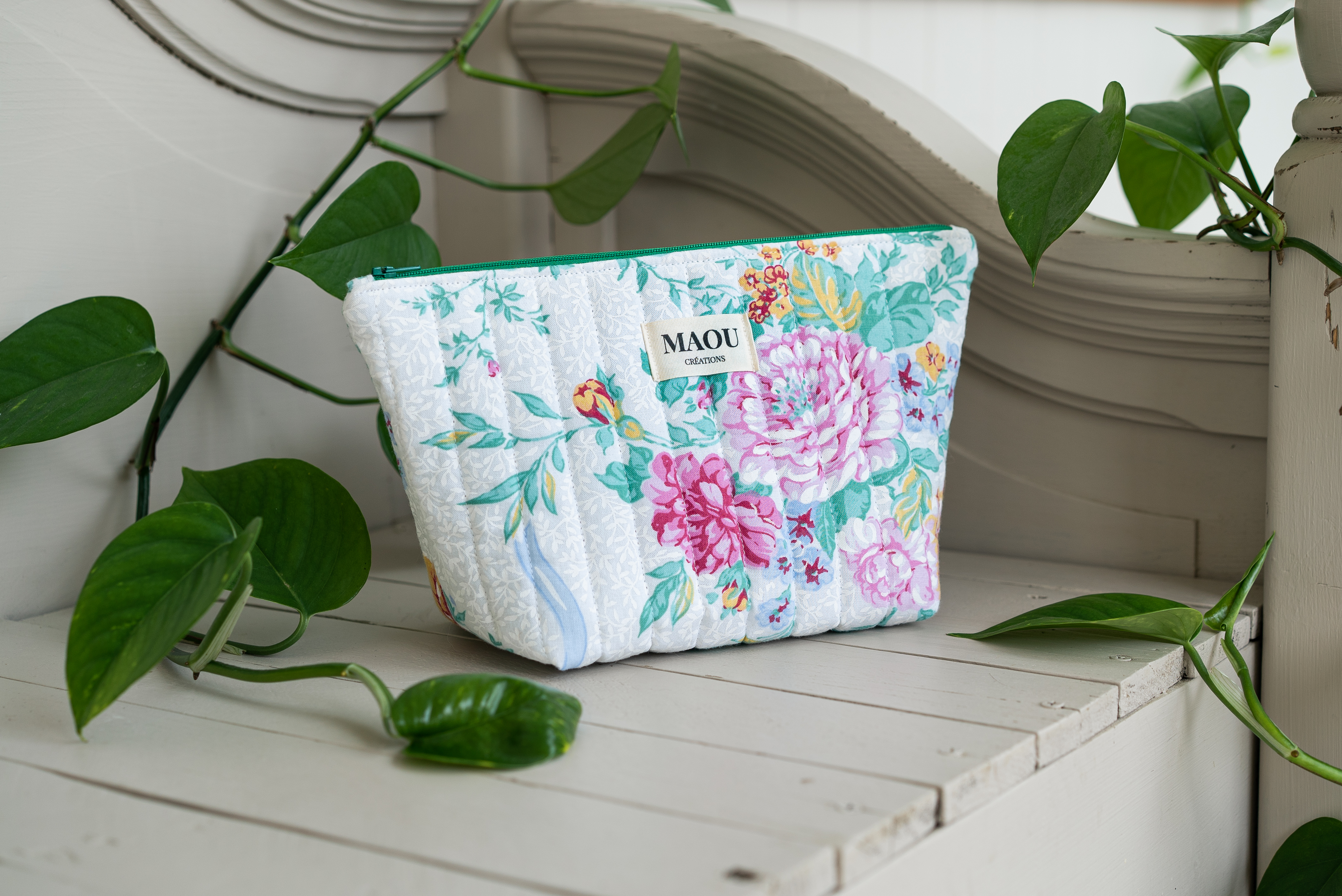 Trousse de toilette trapèze - Rosalia