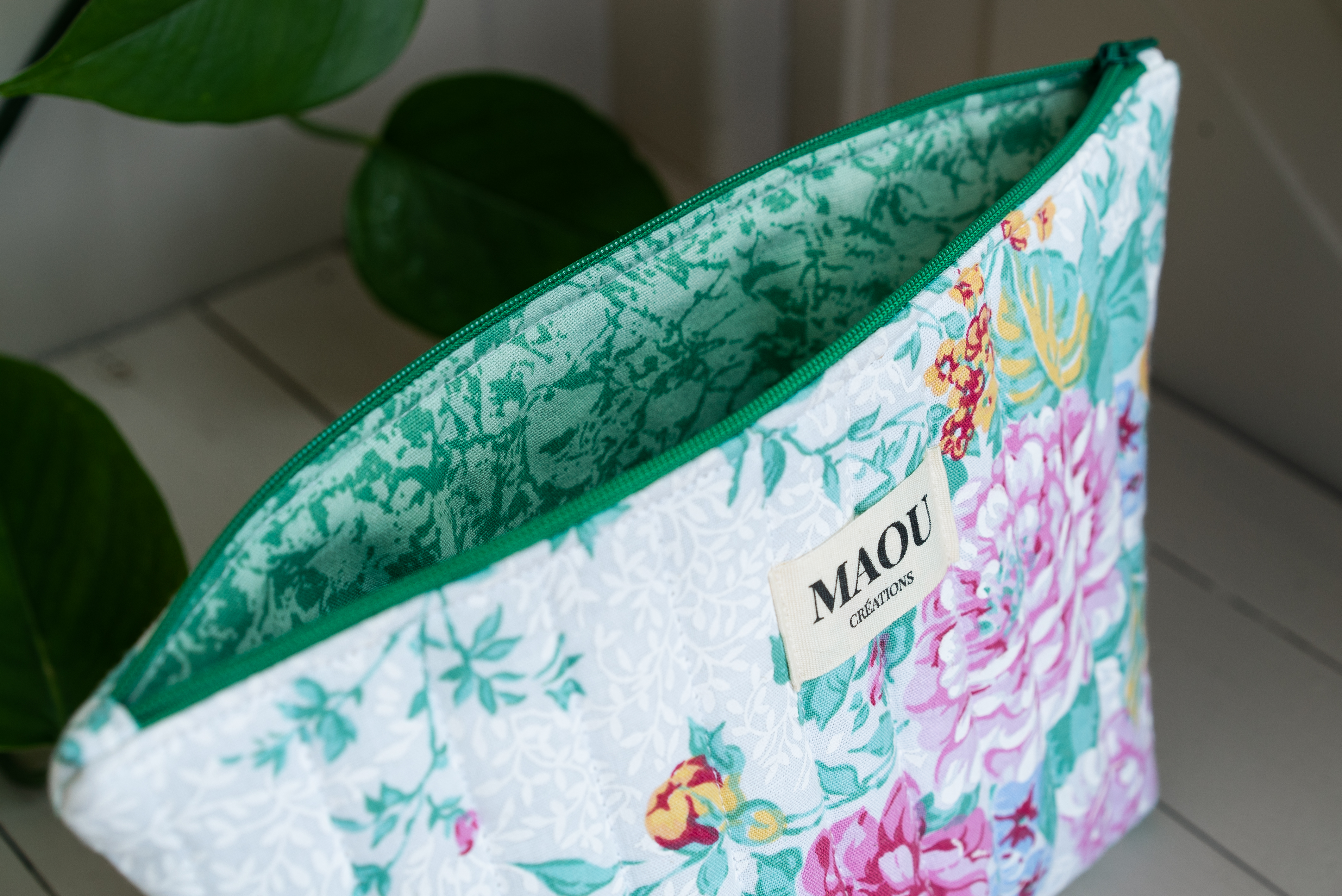 Trousse de toilette trapèze - Rosalia