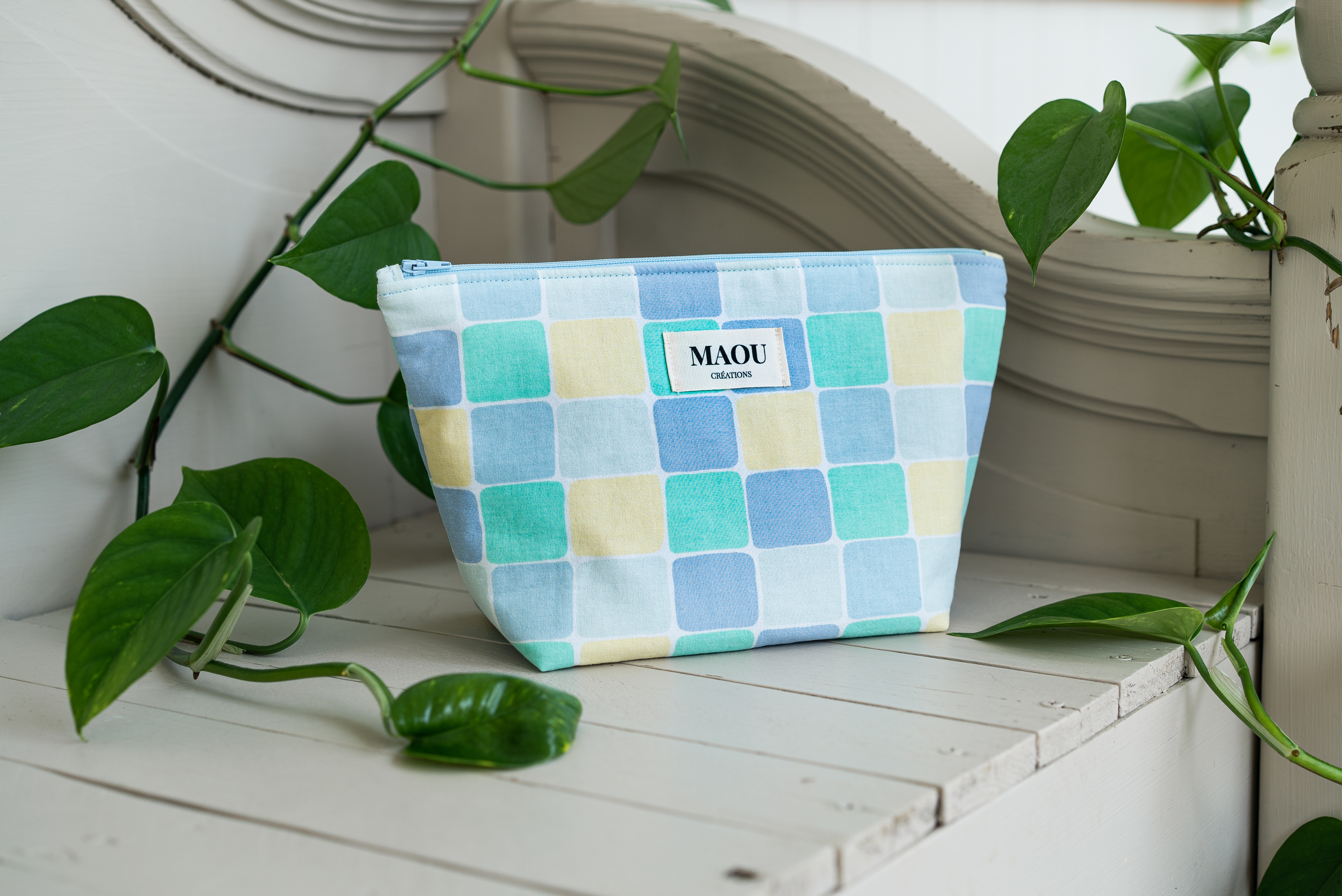 Trousse de toilette trapèze - Emile