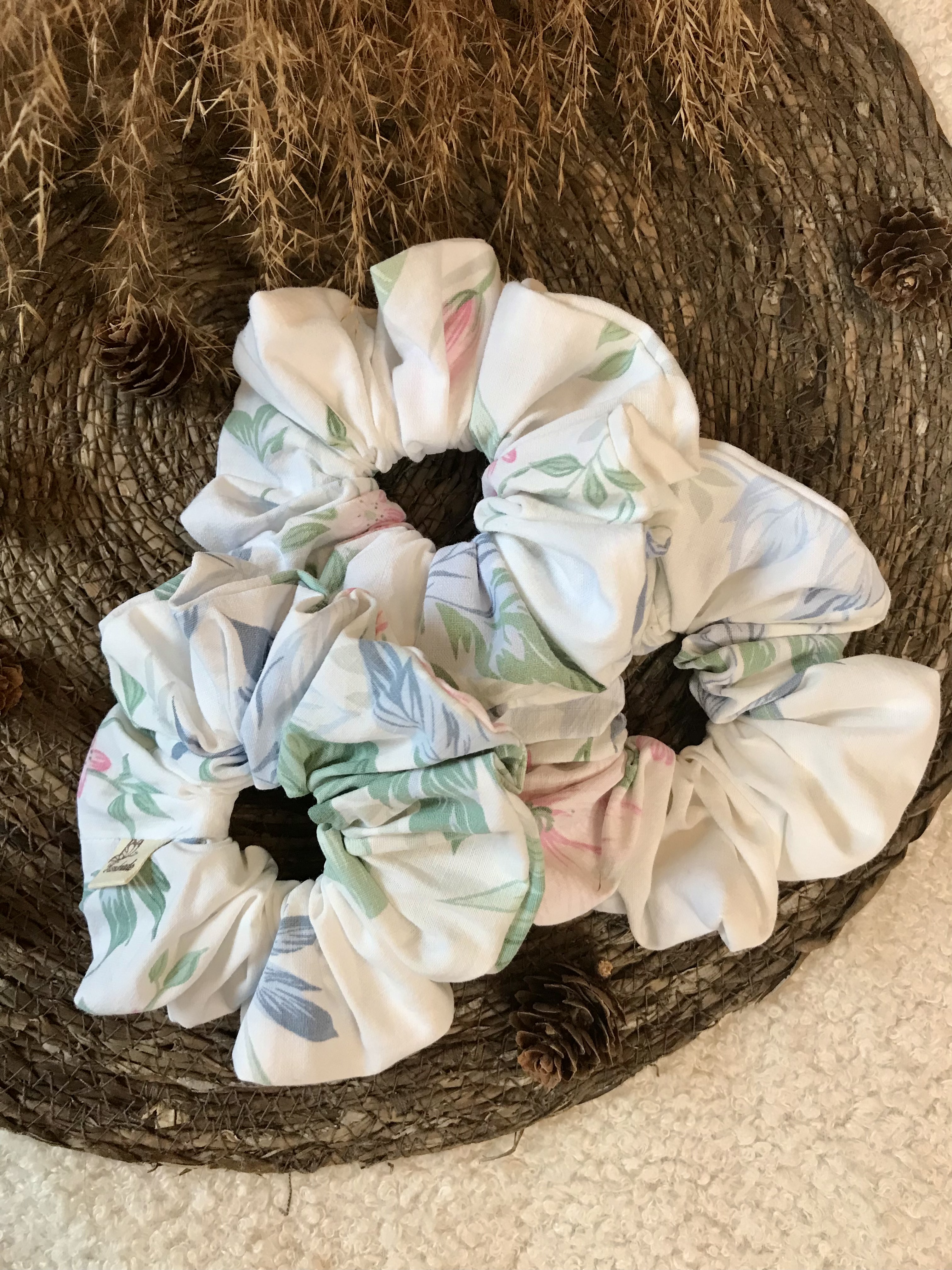 Chouchou - Blanc à motifs