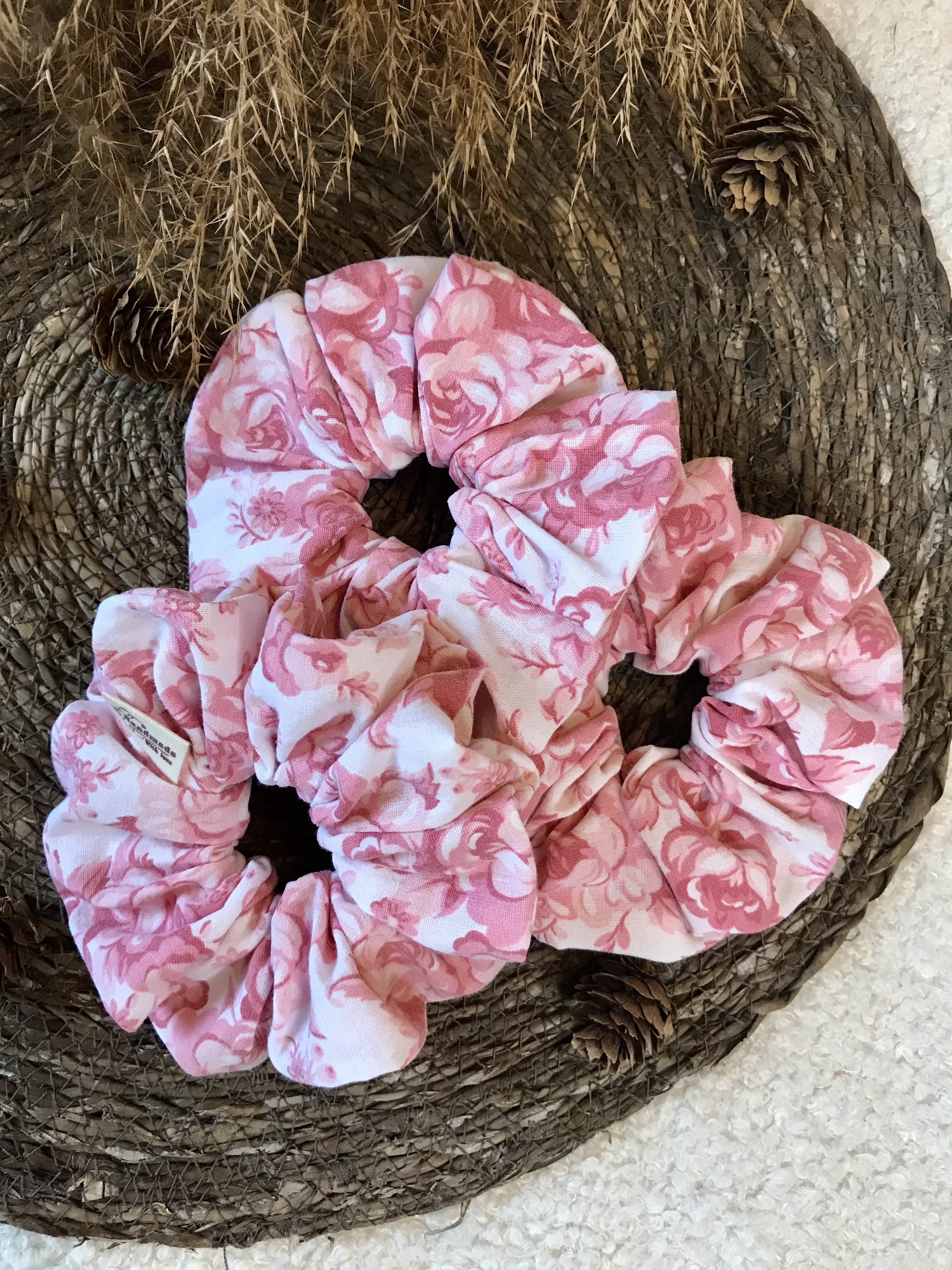 Chouchou - Fleurs roses