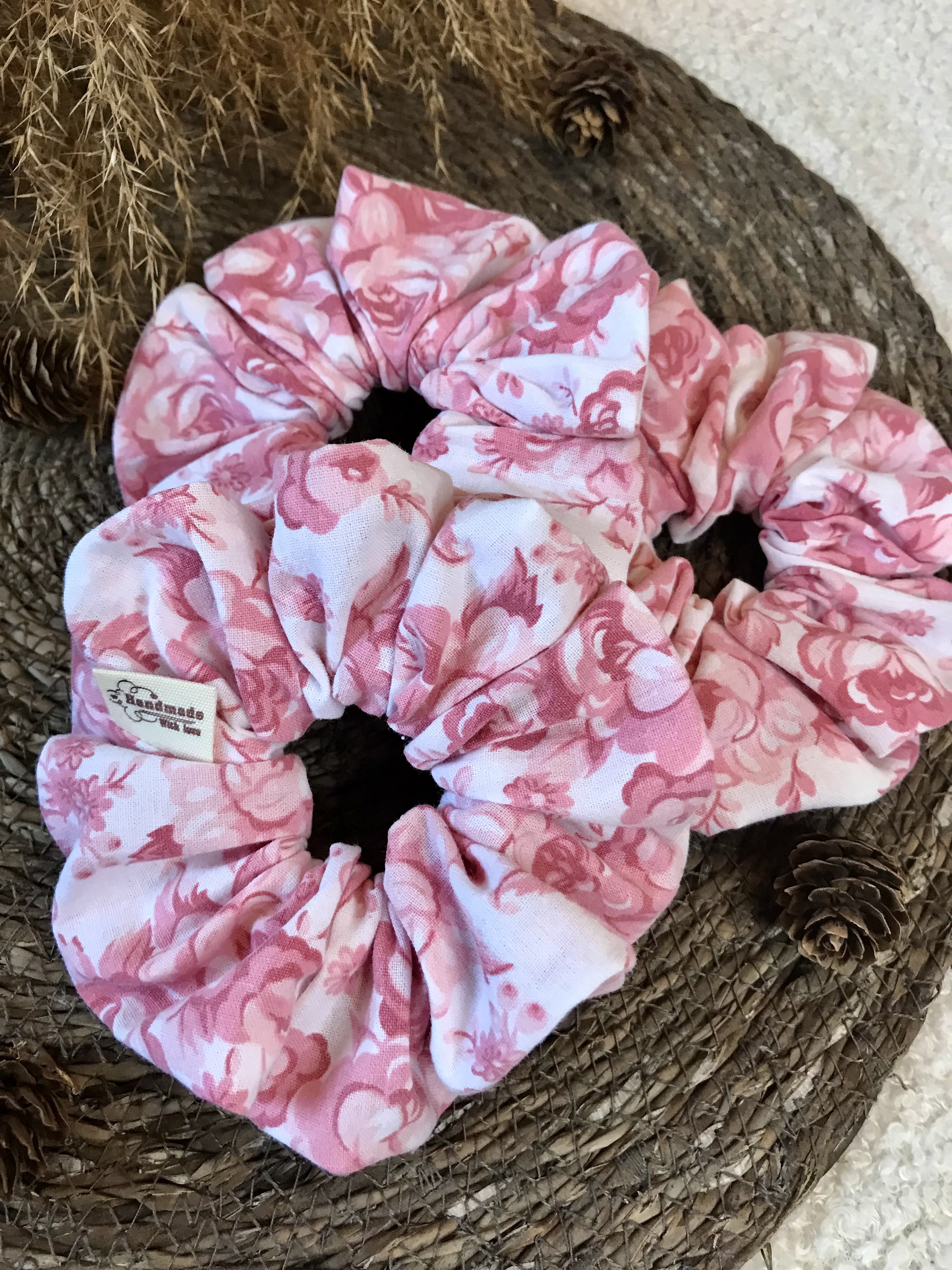Chouchou - Fleurs roses