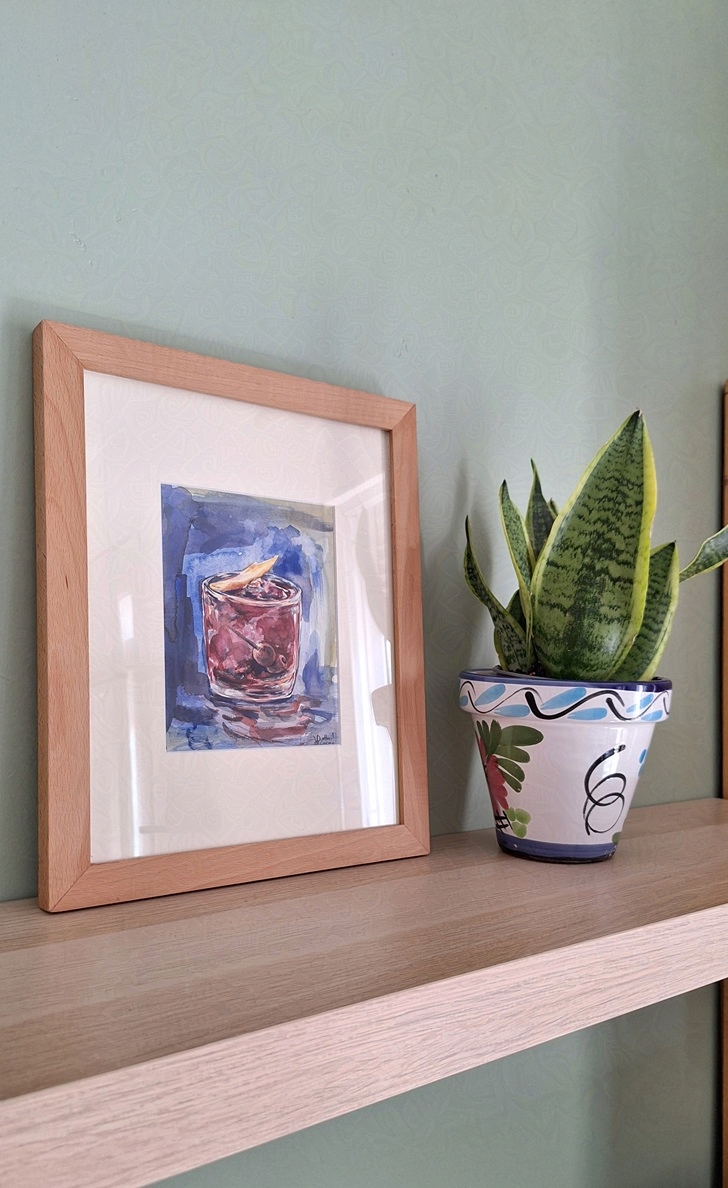 vermut (aquarel·la original)