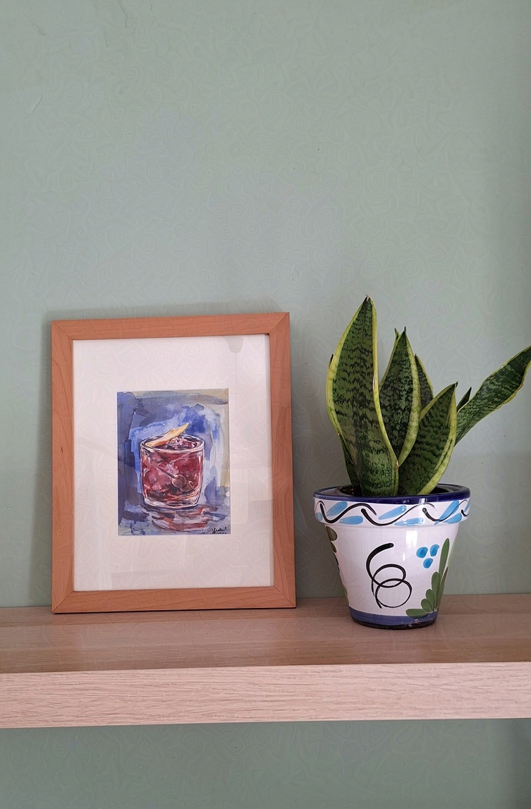vermut (aquarel·la original)