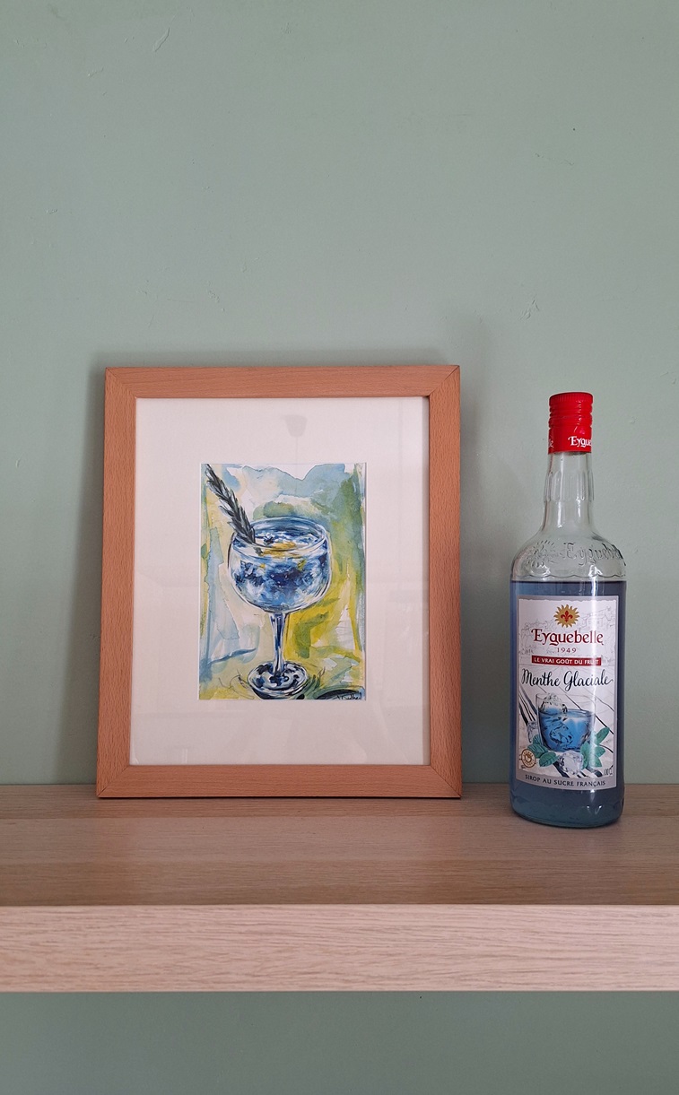 gintònic (aquarel·la original)