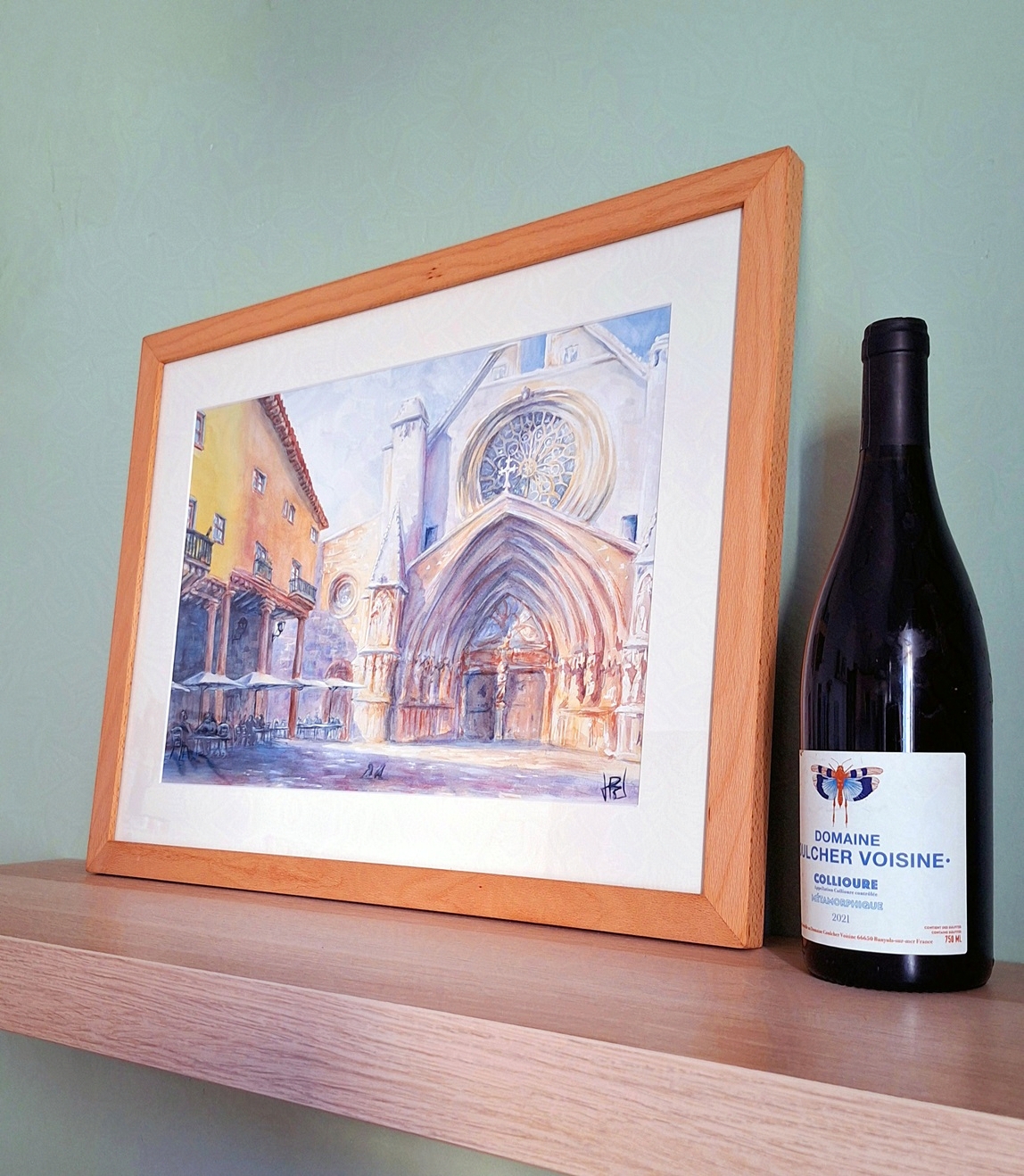 catedral Santa Tecla de Tarragona (aquarel·la original)