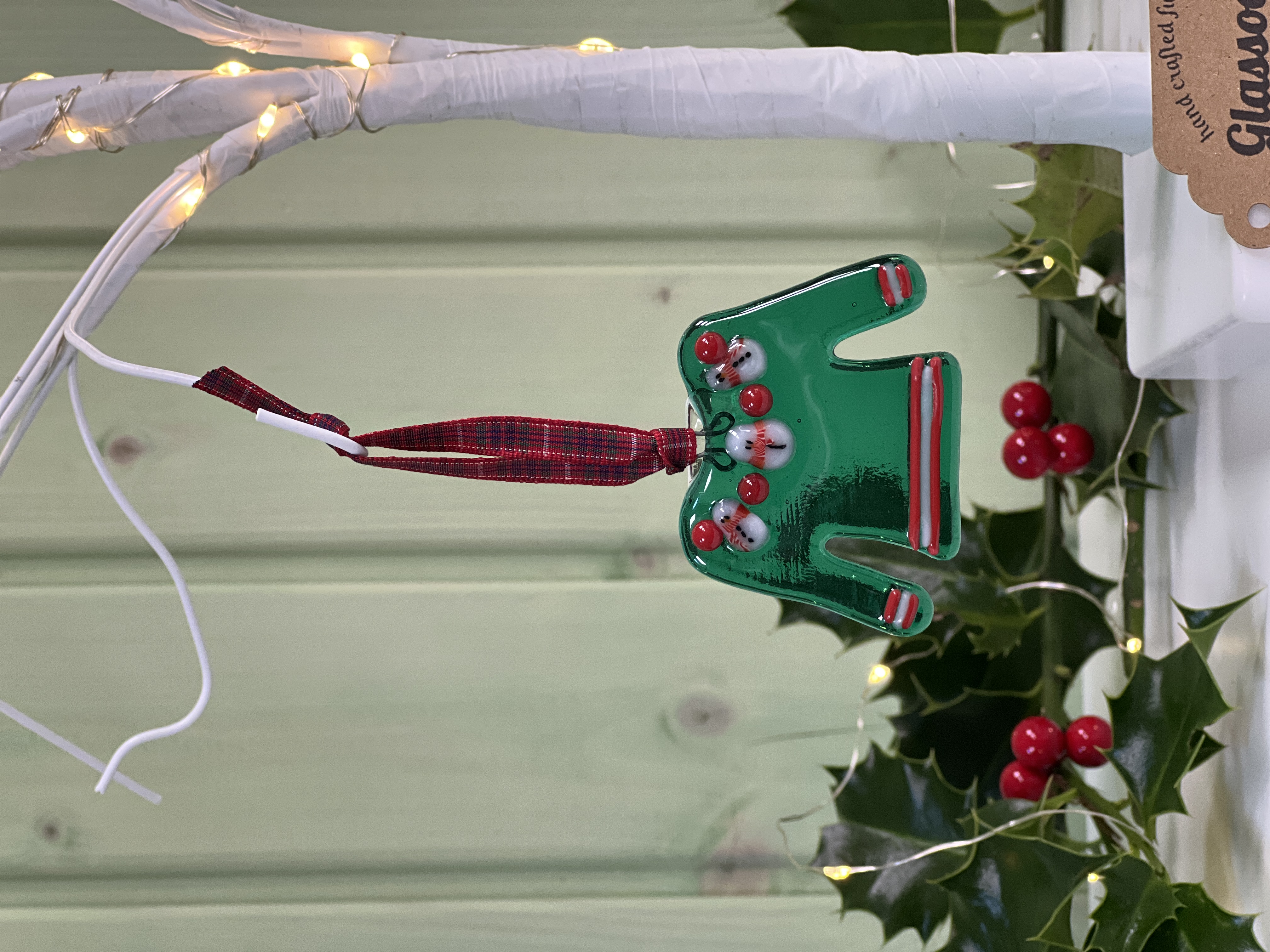 Christmas Green Jumper