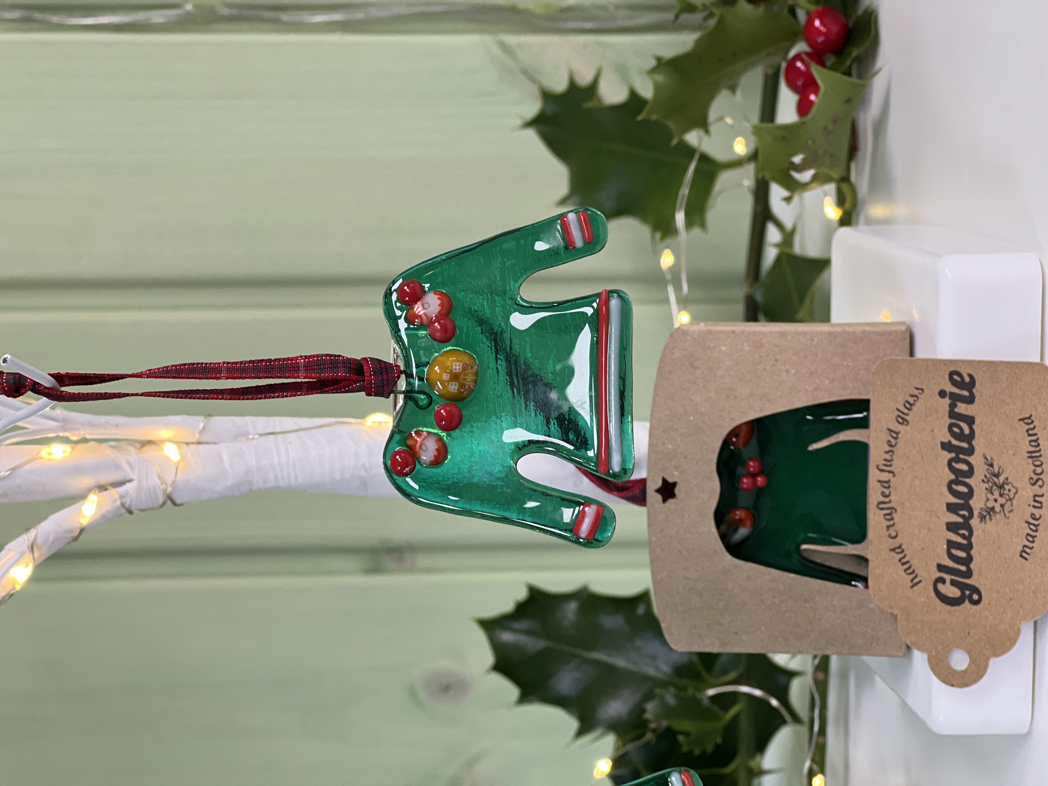 Christmas Green Jumper