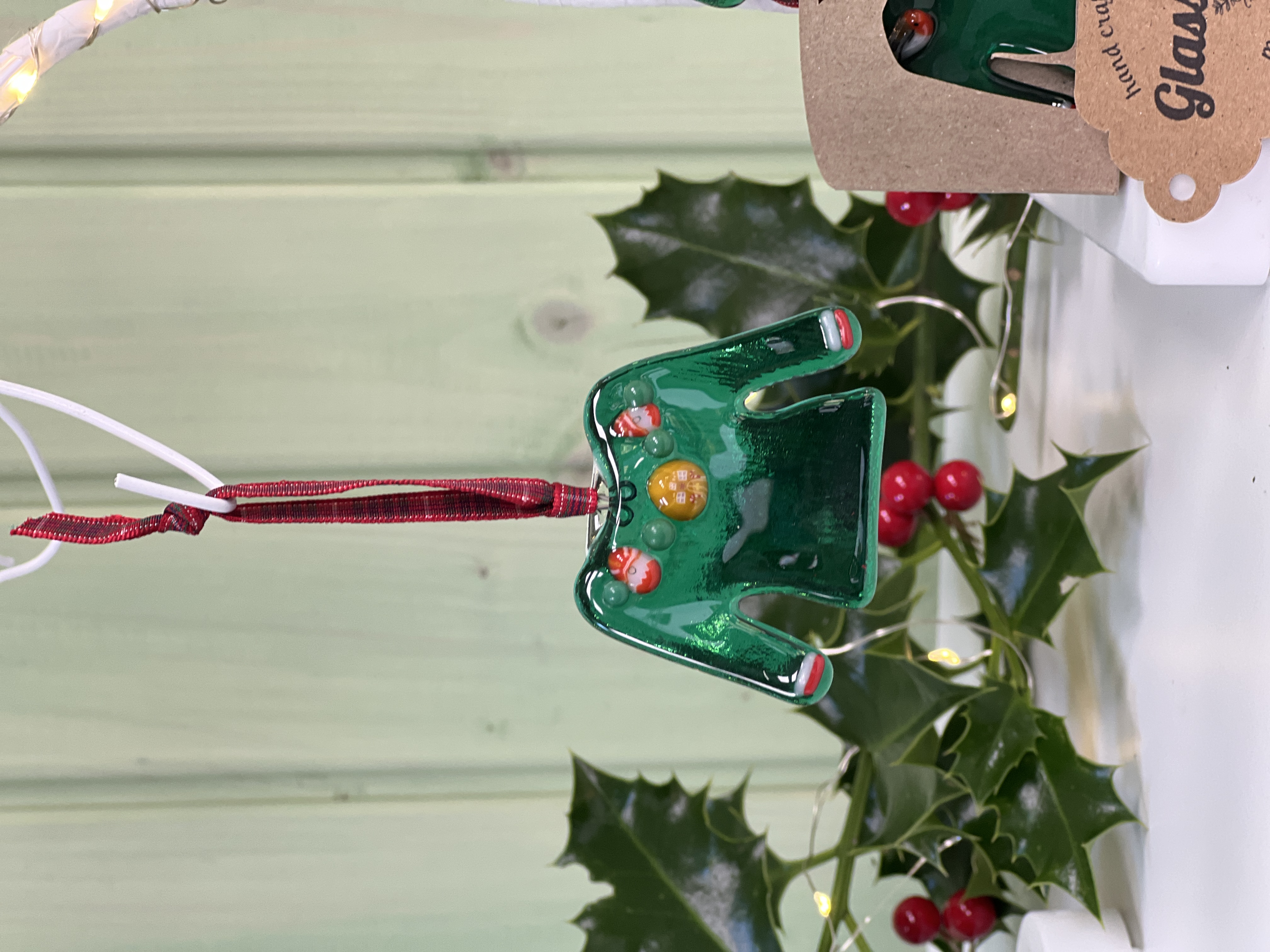 Christmas Green Jumper