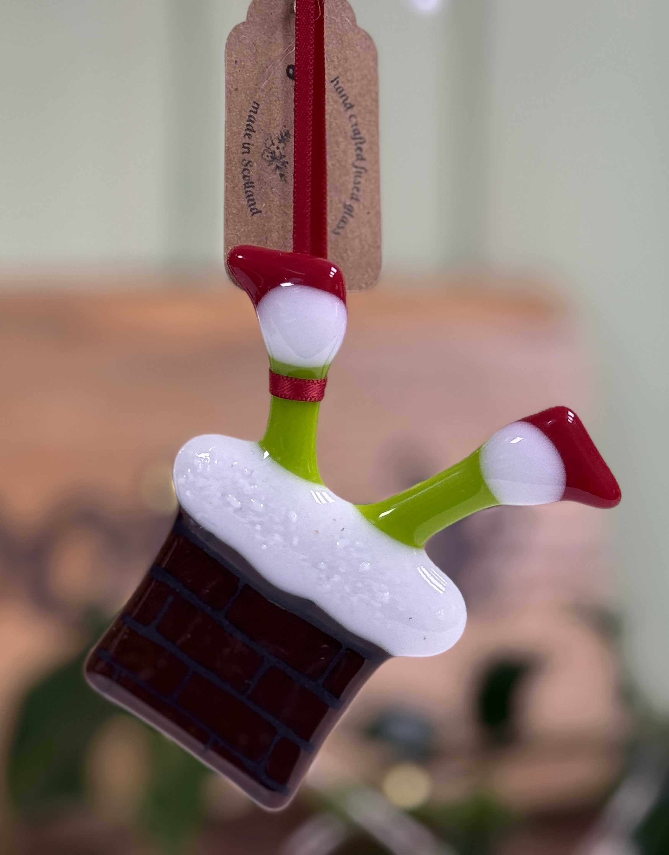 Grinch Stuck in Chimney