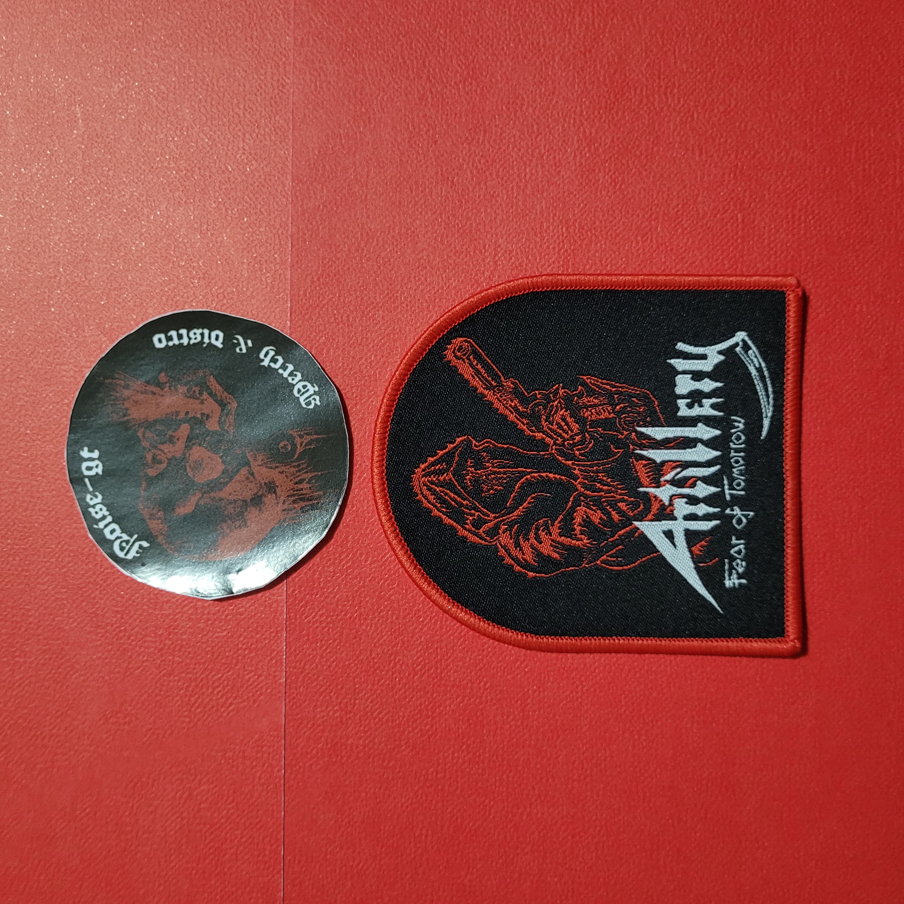 Artillery - Fear of Tomorrow woven patch
