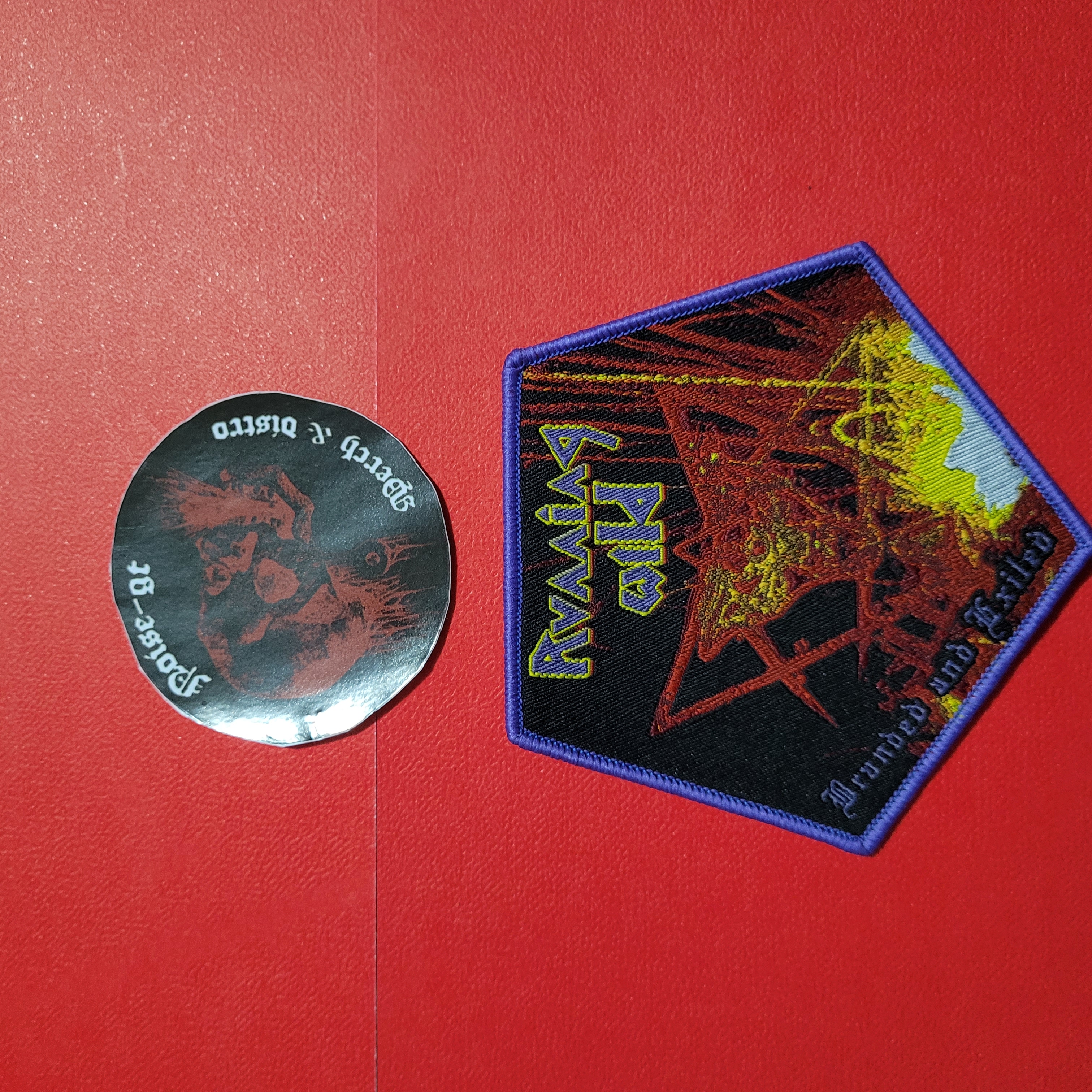 Running Wild woven patch