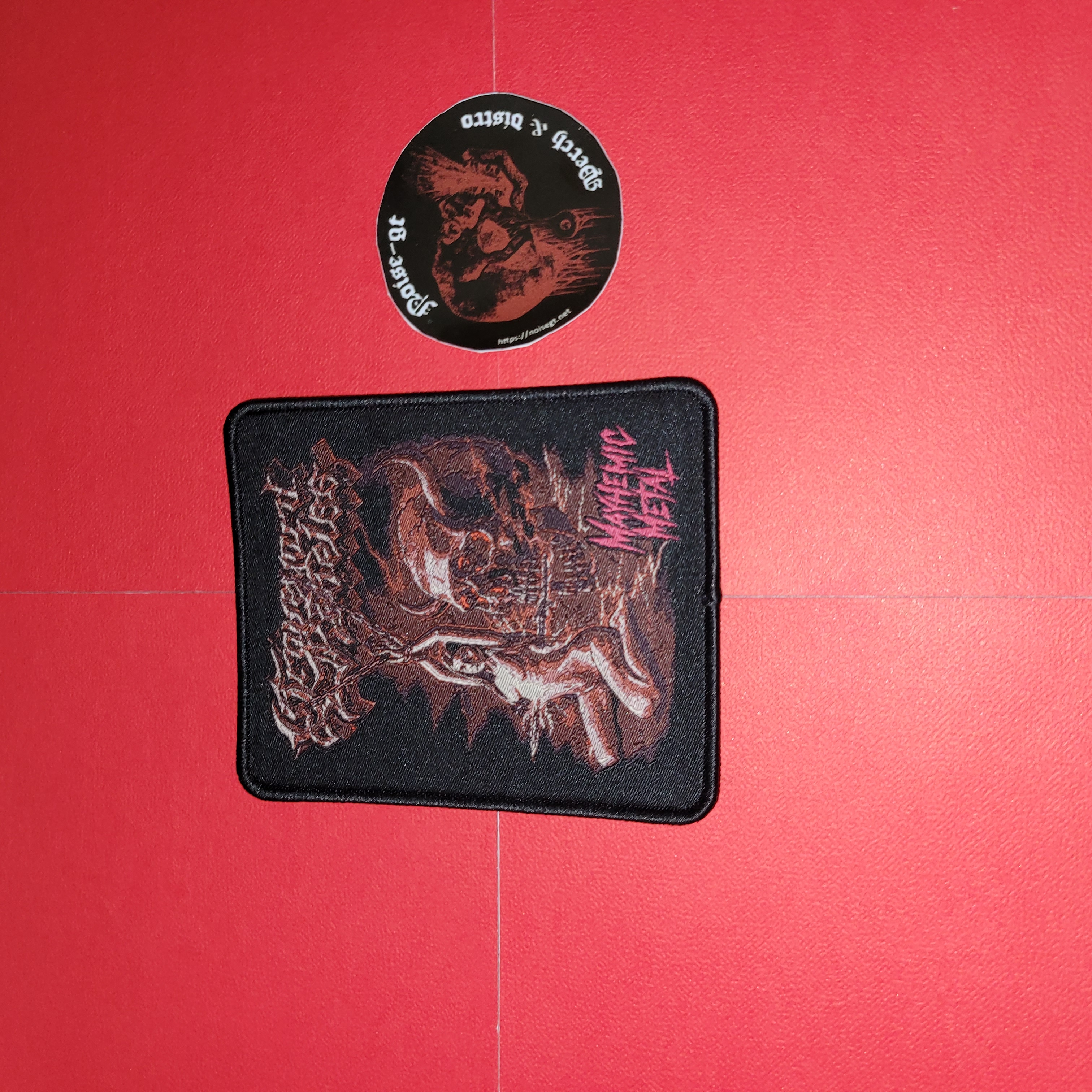 Graveyard Rebels - Mayhemic Metal woven patch