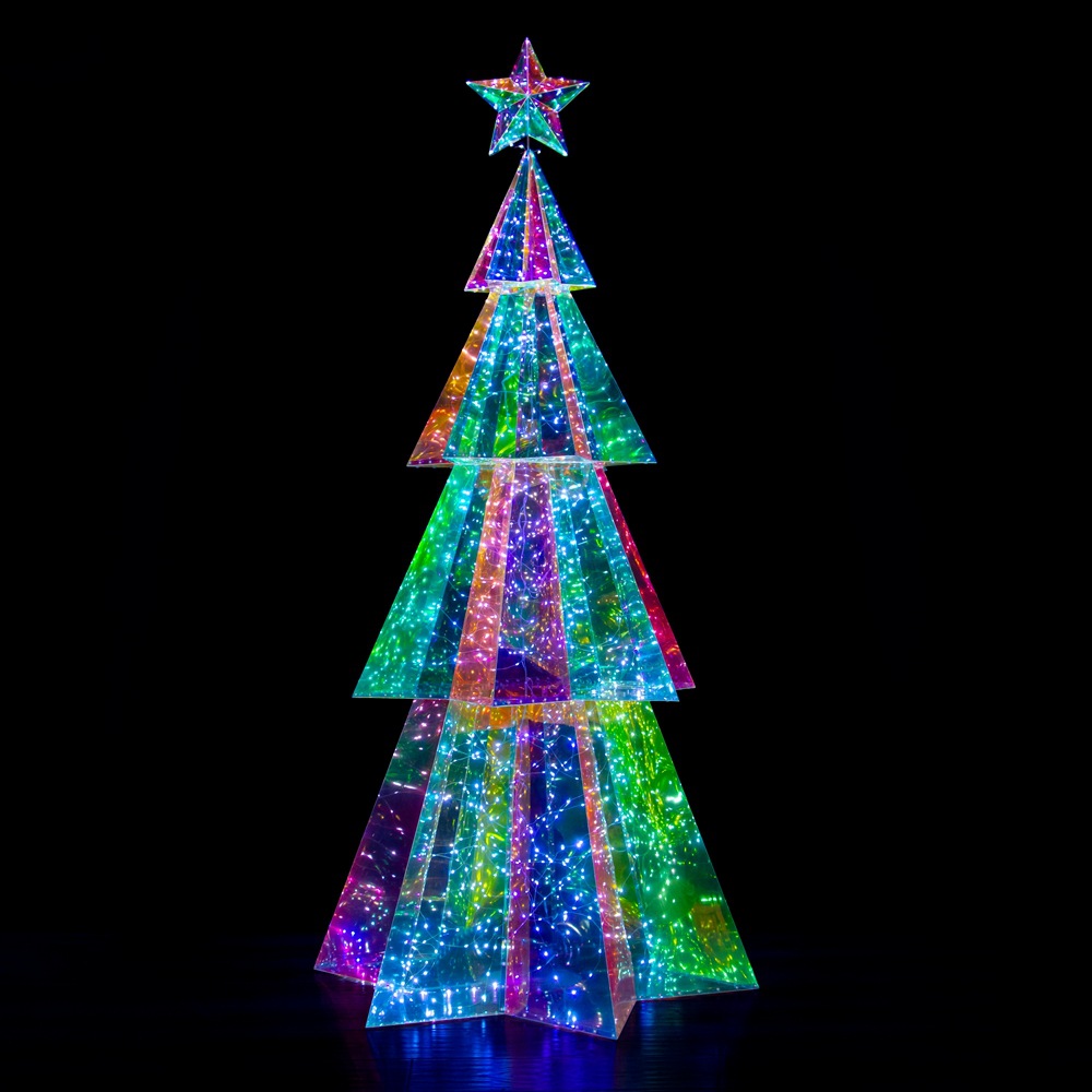 Christmas Gift Colorful TREE 1.2M 1.8M HEIGHT COLORFUL APP CONTROL & ADJUSTBILE