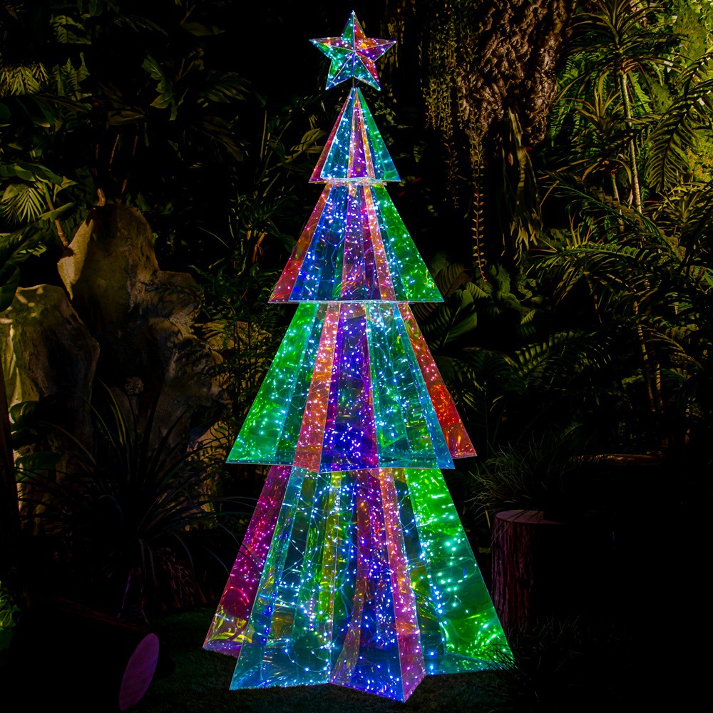 Christmas Gift Colorful TREE 1.2M 1.8M HEIGHT COLORFUL APP CONTROL & ADJUSTBILE