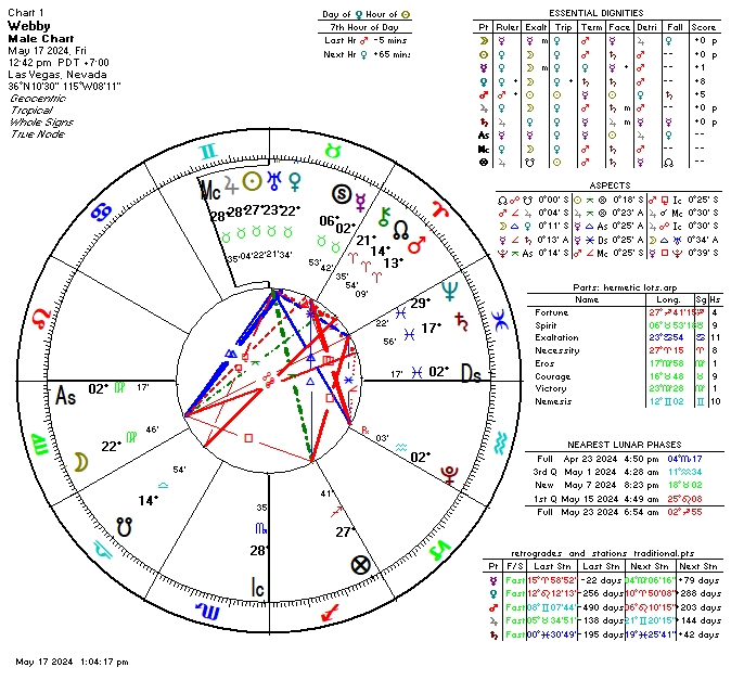 Initial Natal Chart Reading