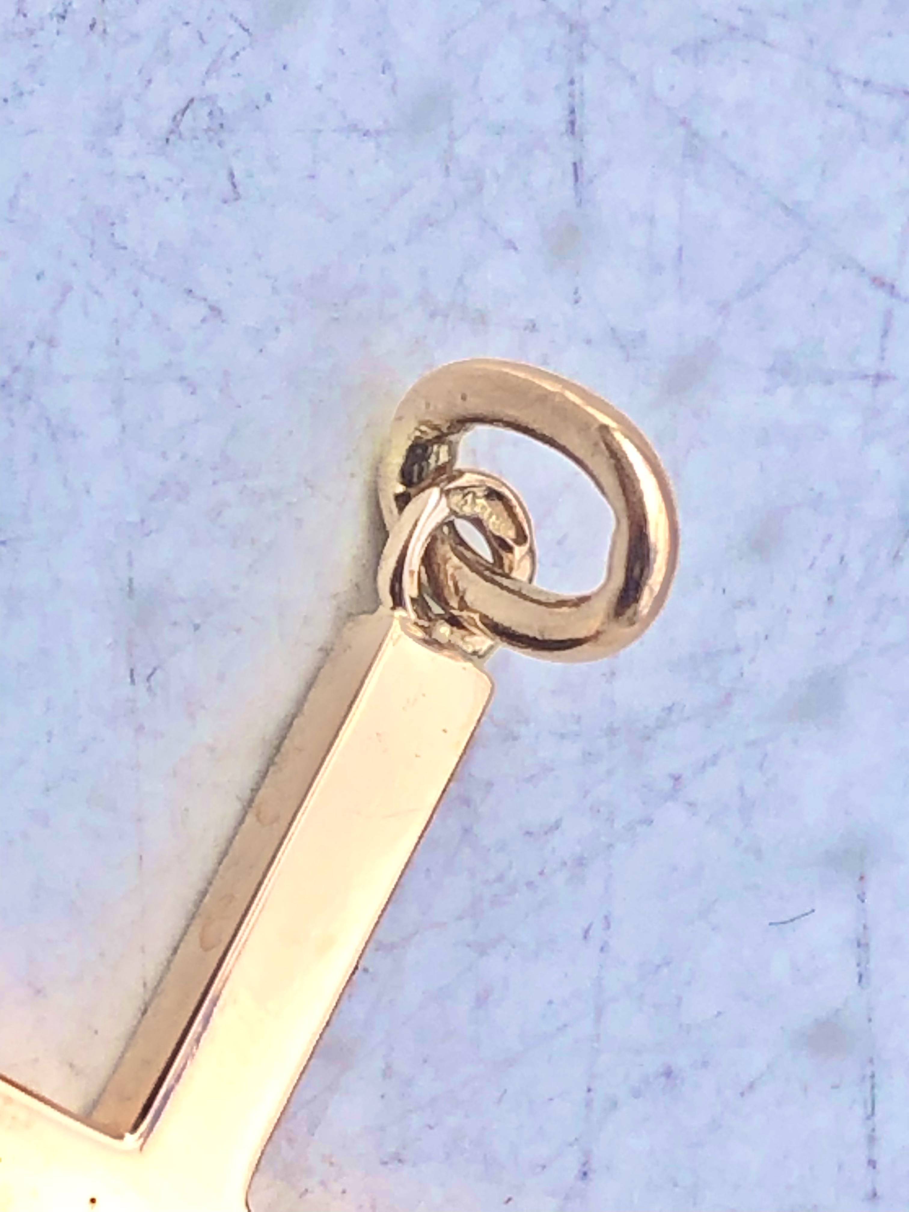 Croix en or 18 carats 