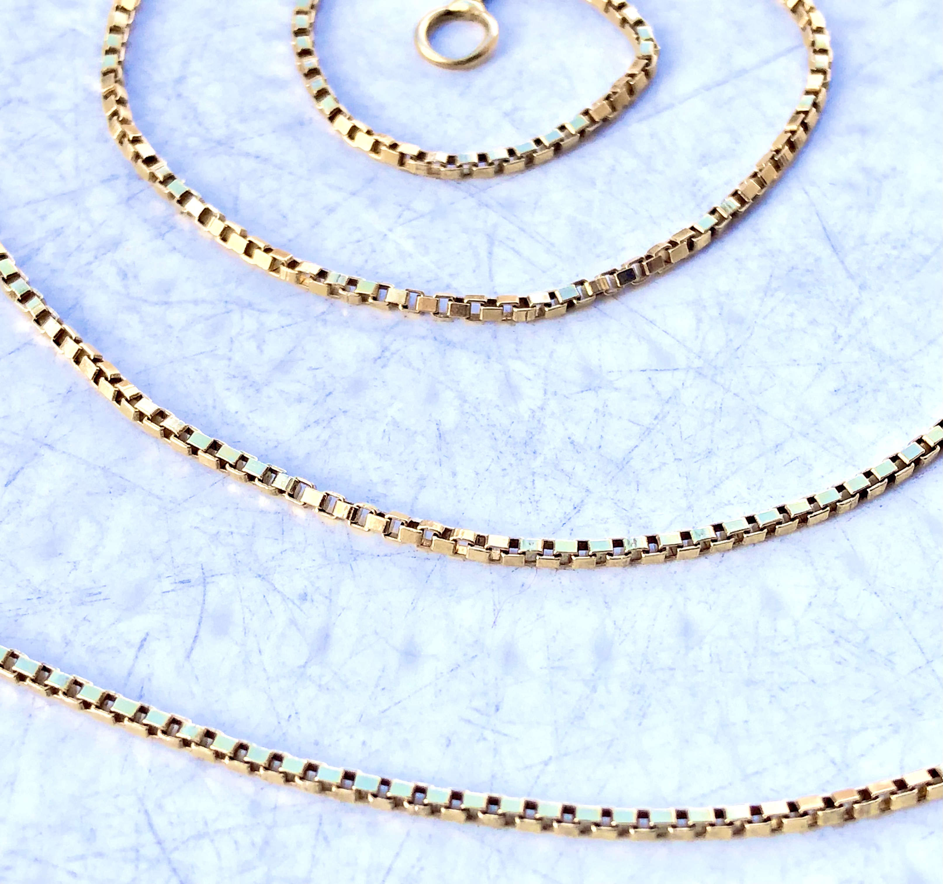 Chaine en or jaune 18 carats 