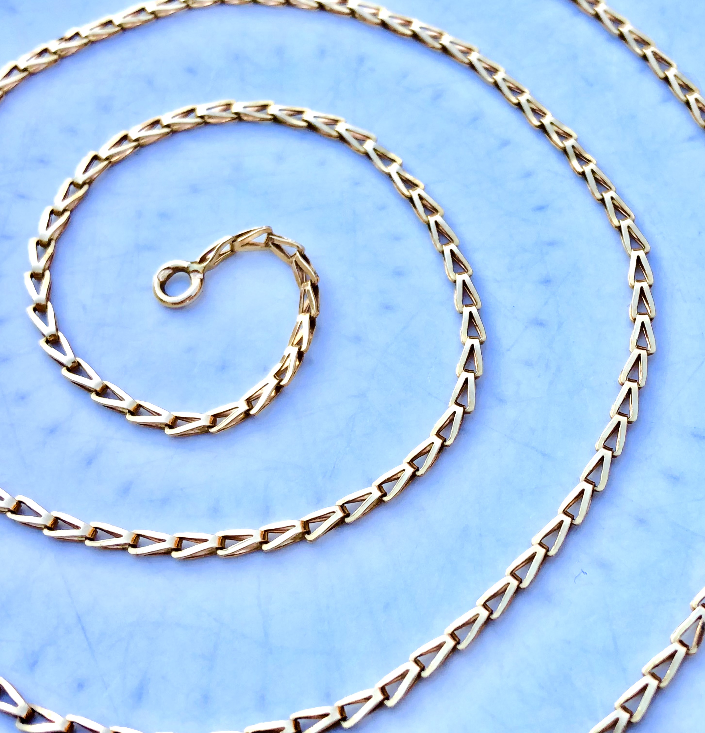 Chaine en or jaune 18 carats 