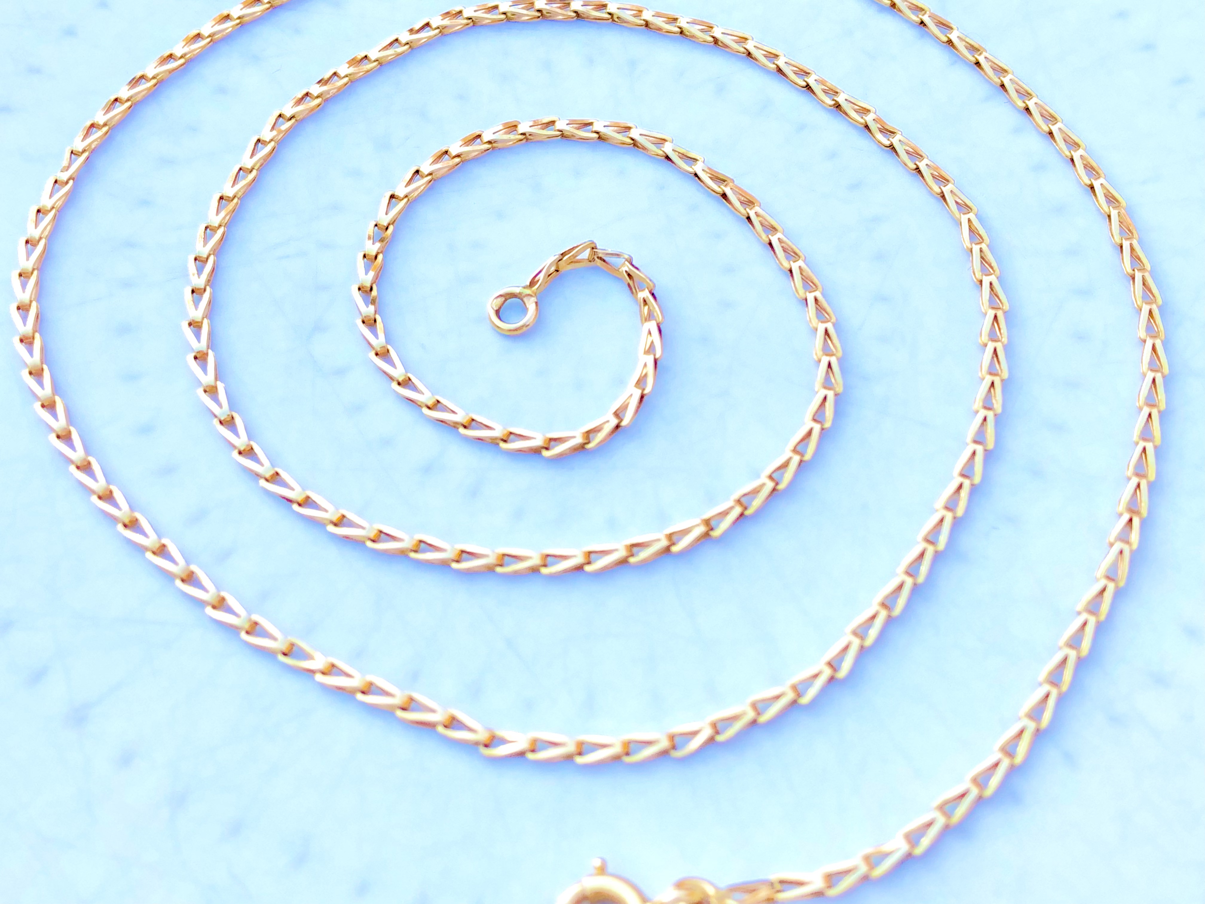 Chaine en or jaune 18 carats 