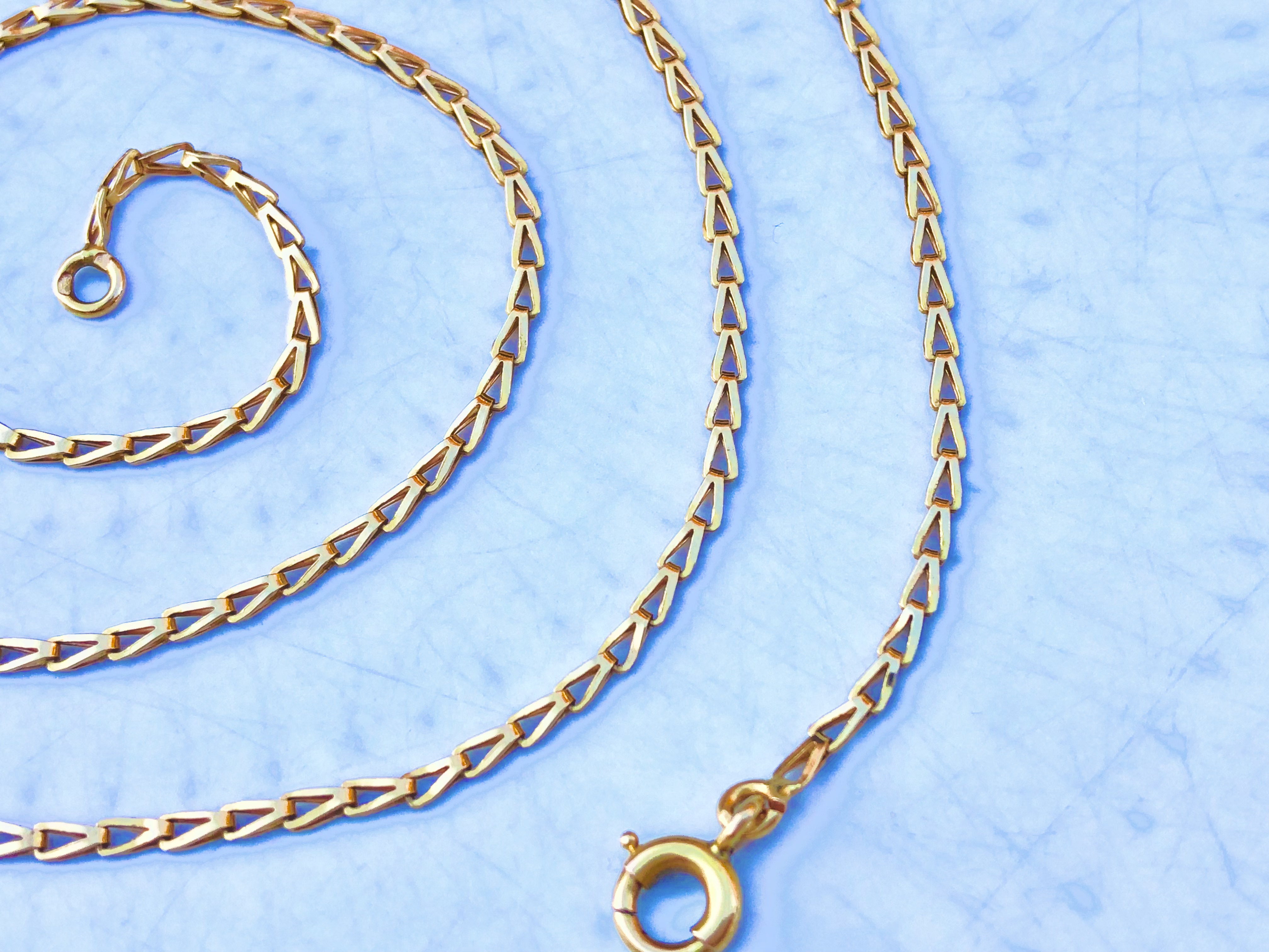 Chaine en or jaune 18 carats 