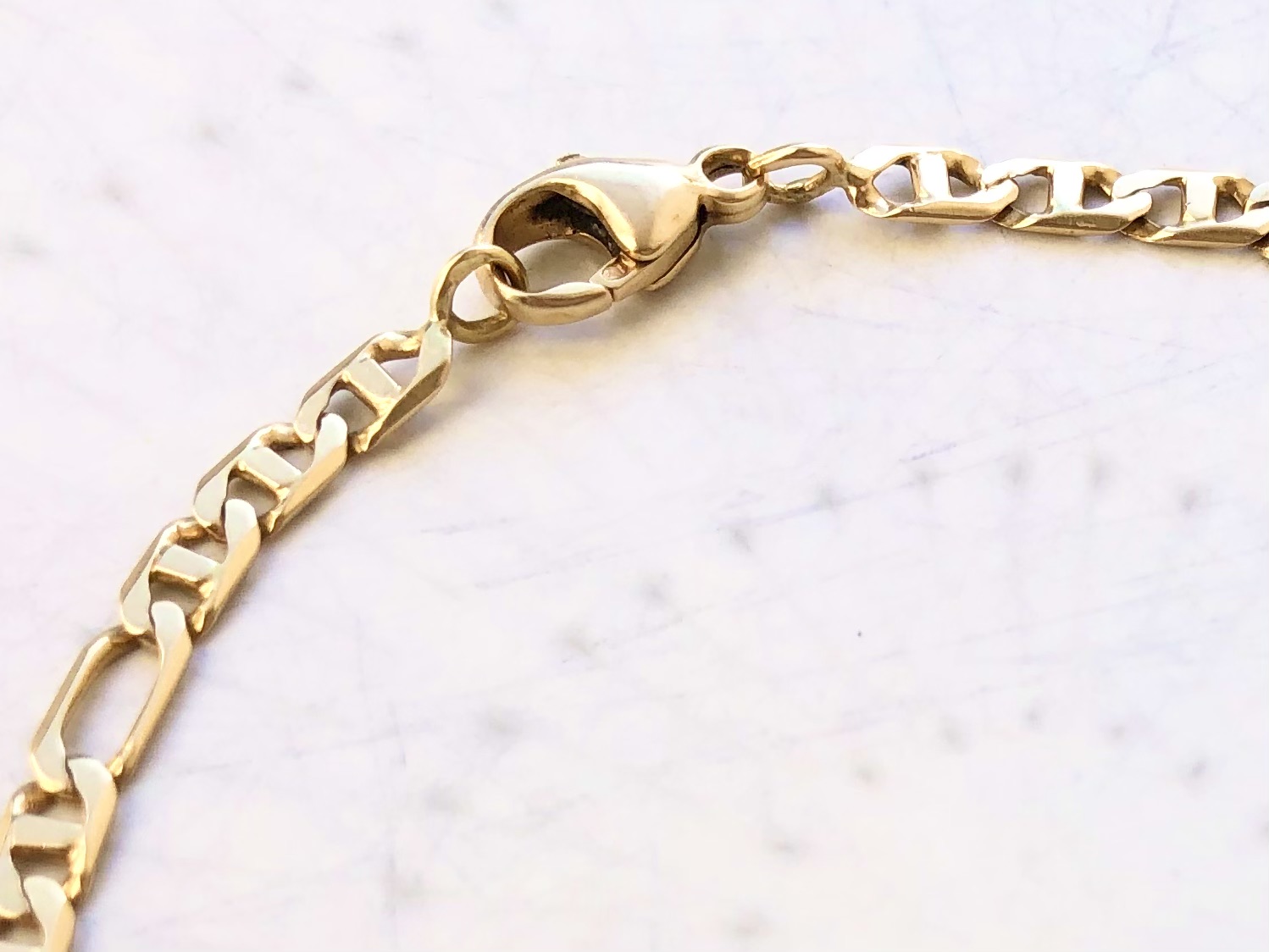 Bracelet en or jaune 18 carats 