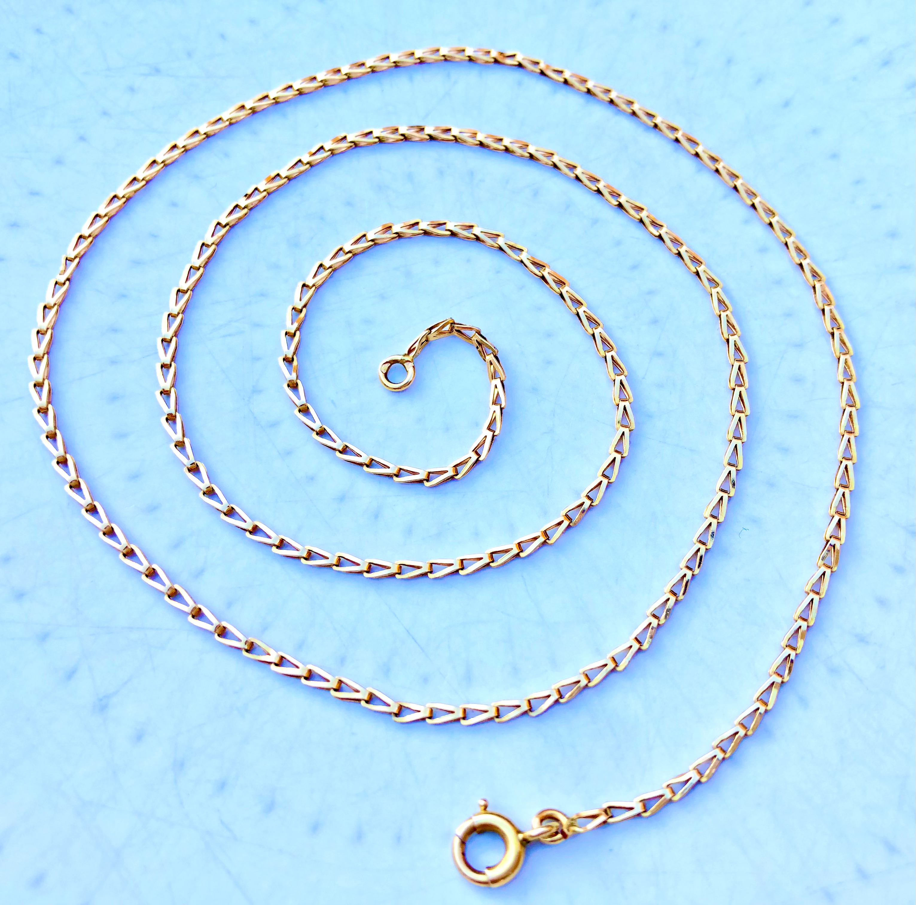 Chaine en or jaune 18 carats 