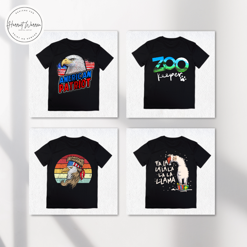 1 Custom T-shirt/Merchandise Design