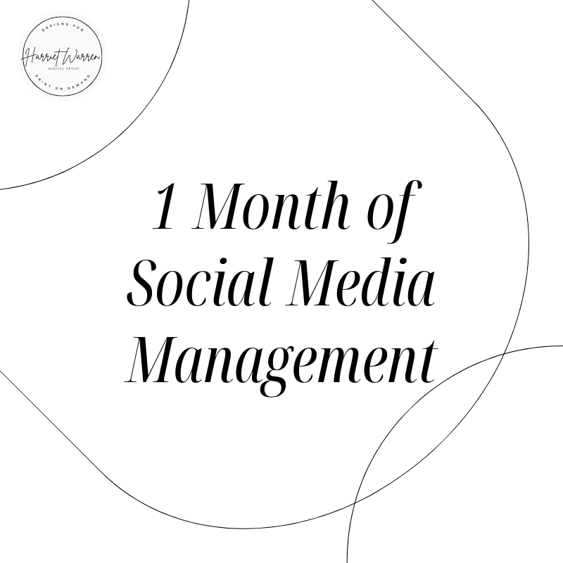 1 Month of Social Media Management
