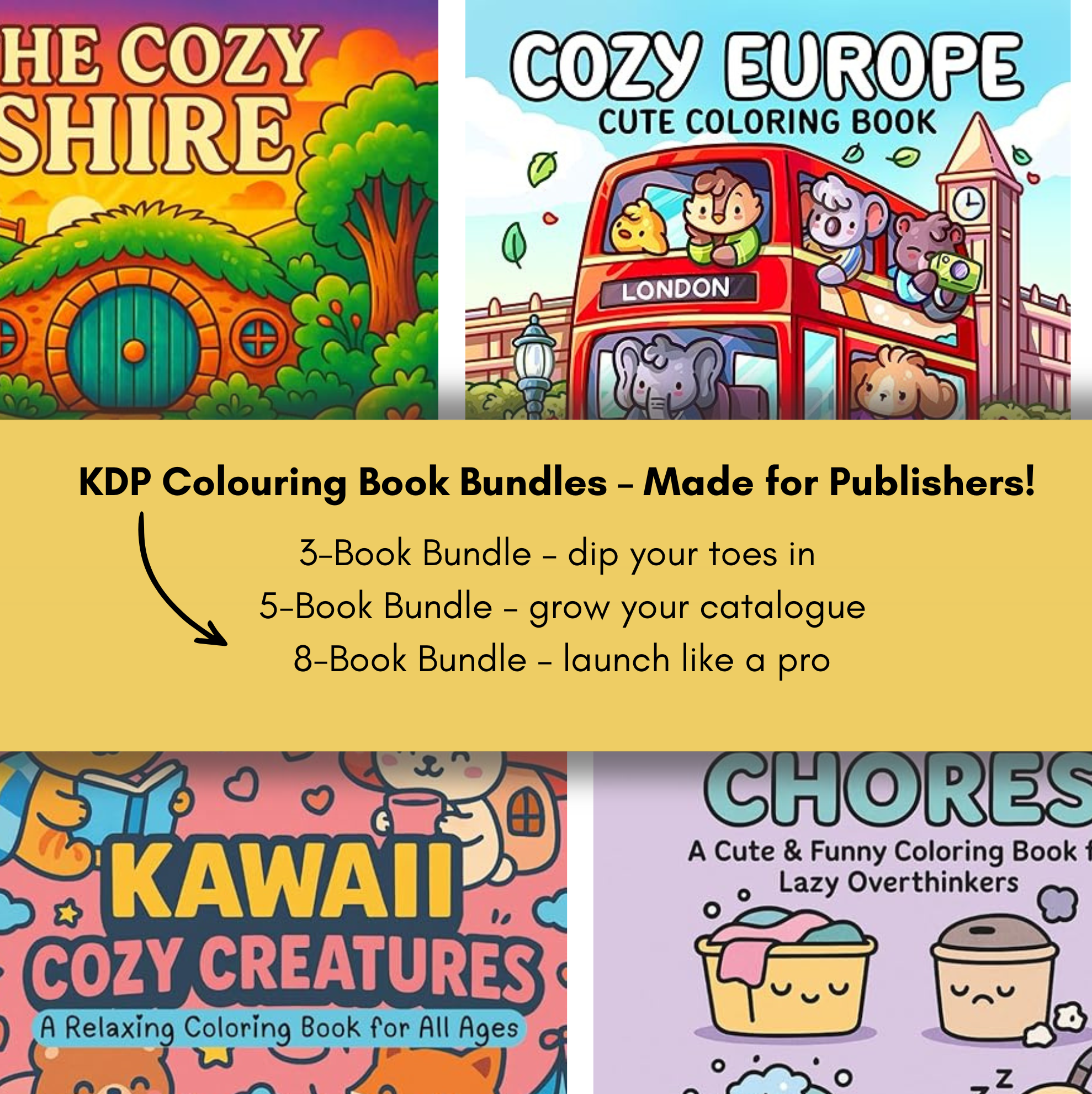 KDP Colouring Book Bundles