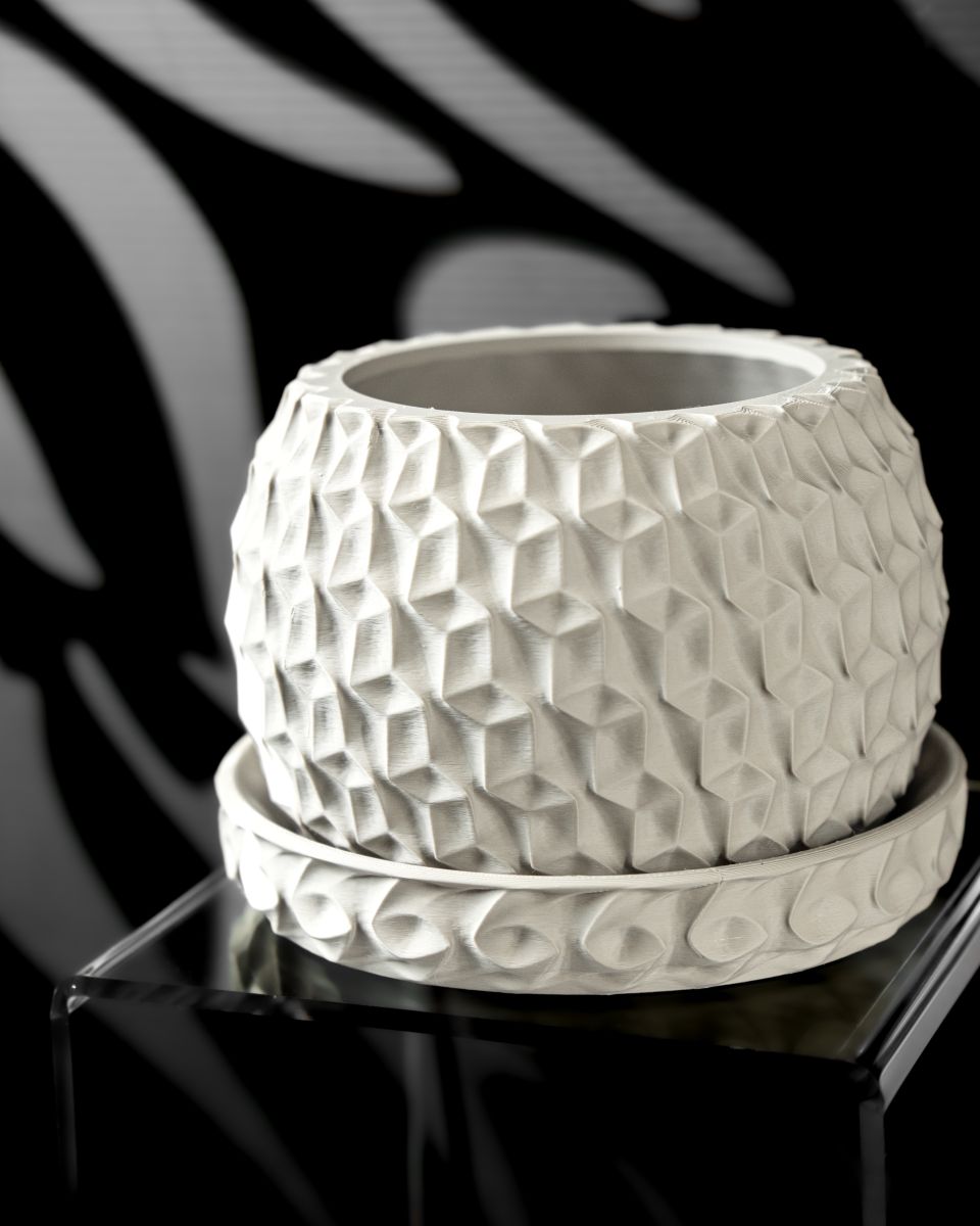 Unikalus Vazonas Hexa – Stilingas ir ekologiškas pasirinkimas jūsų interjerui