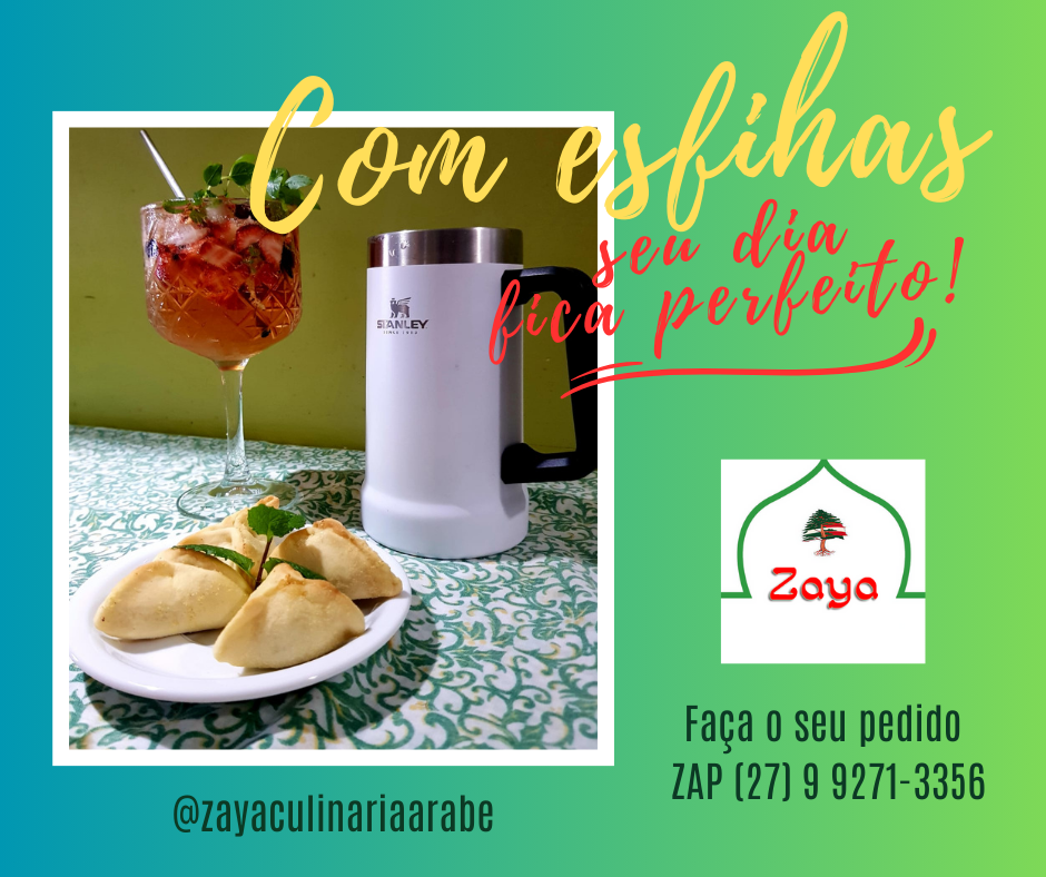 COLHADA ROSADA, ESFIHA E QUIBE ASSADO