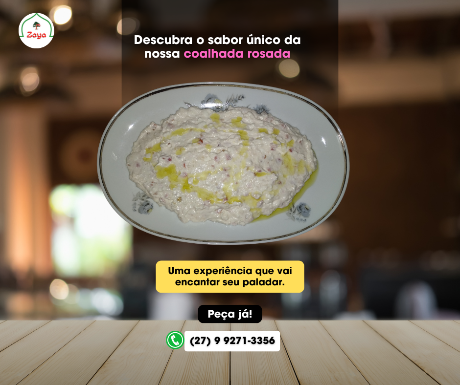 COLHADA ROSADA, ESFIHA E QUIBE ASSADO