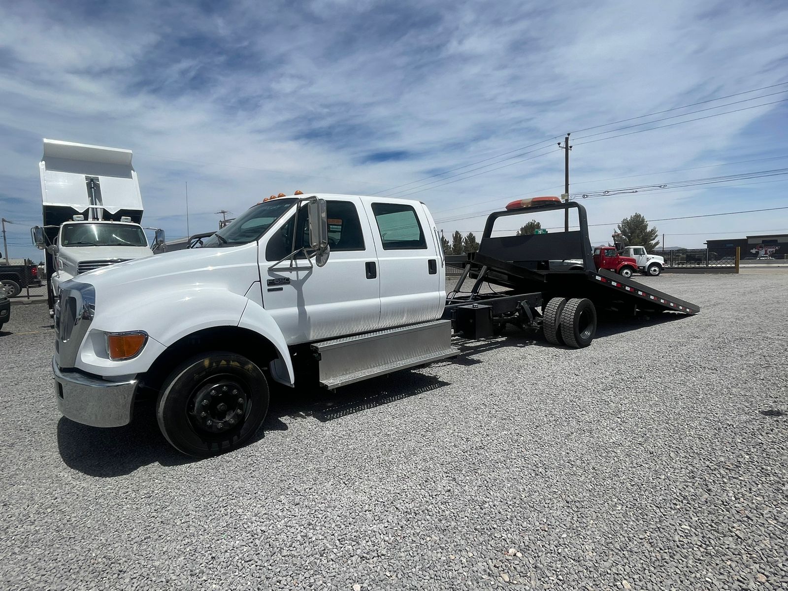 #1110 Camion Ford 2007 con grua