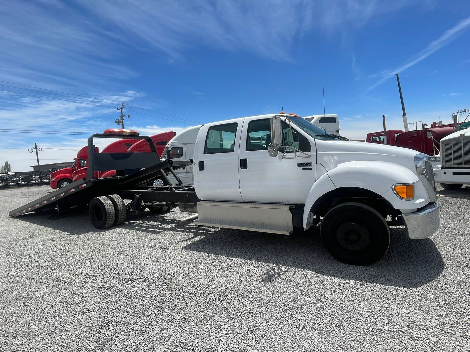 #1110 Camion Ford 2007 con grua
