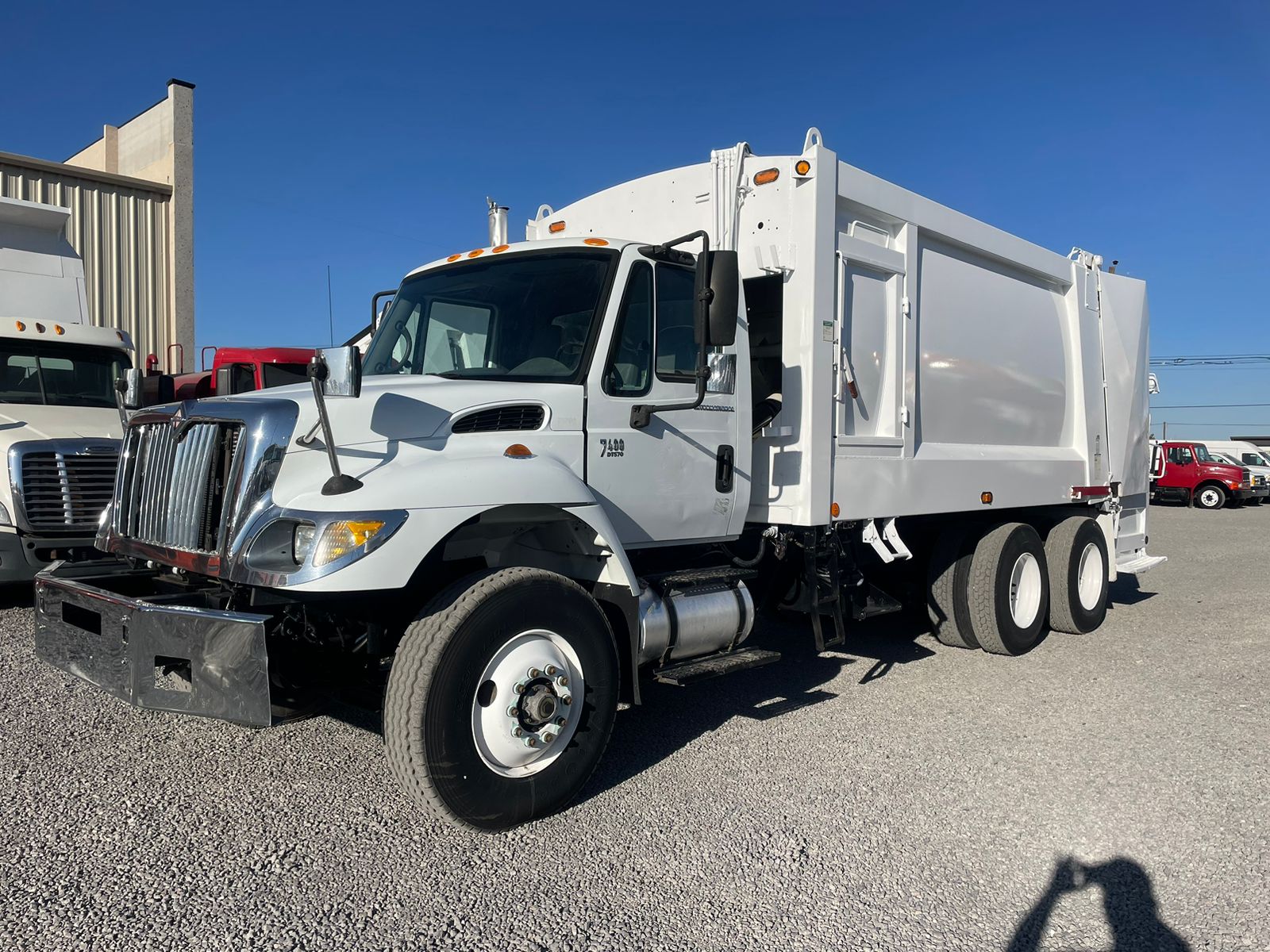 #2378 Camion de basura International 2007 Motor Navistar Automatico 42,000lb
