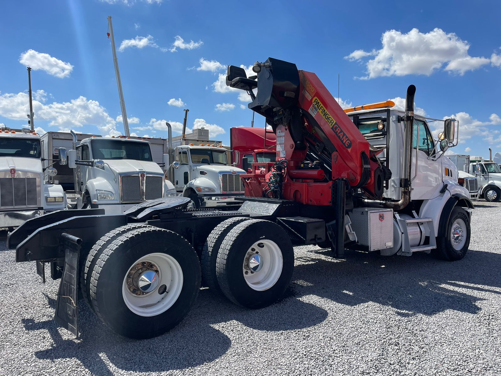 #2457 Camion Con Grua Sterling 2004 Motor Caterpillar C-12 Automatico 42,000lb Placas Estatales