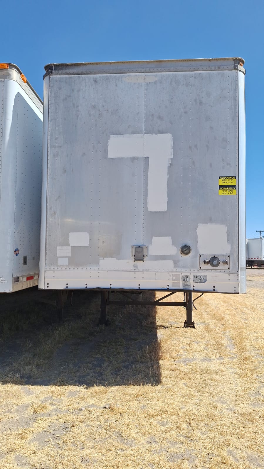 #2656 Caja seca 53' Marca Mond Industries 2006 Suspensión de Aire Puerta de Cortina